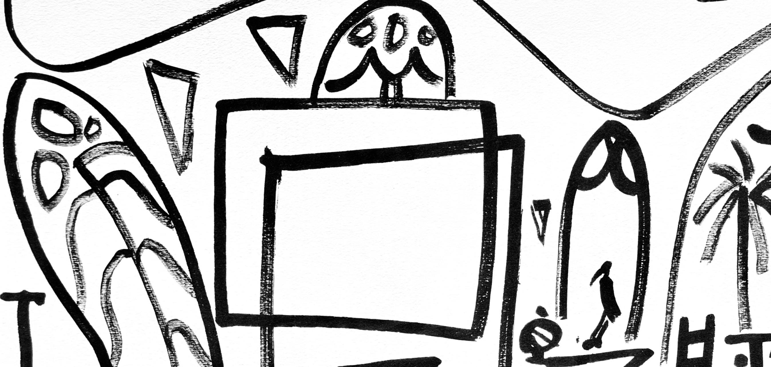 Pablo Picasso, Composition (Cramer 101), Carnet de la Californie, Limited Edition Lithograph