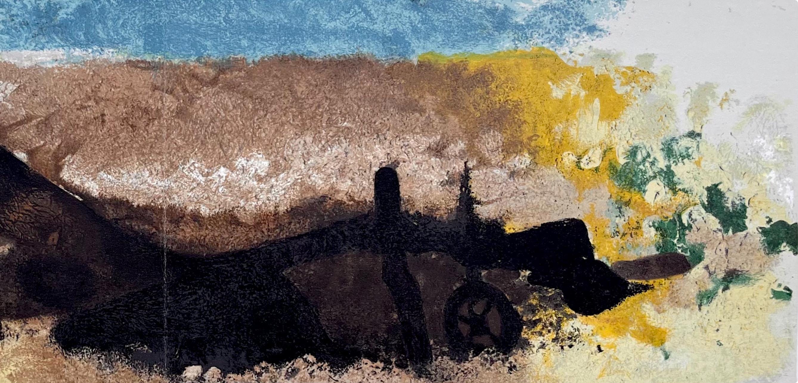 Georges Braque, Charrue, l’Hommage à Georges Braque, Derrière le miroir, Limited Edition Lithograph