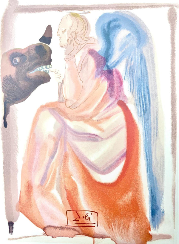 Salvador Dali, Paradies VI (Field 189-200; Michler/Löpsinger 1039-1138), Die Göttliche Komödie, Signed, Limited Edition Woodcut