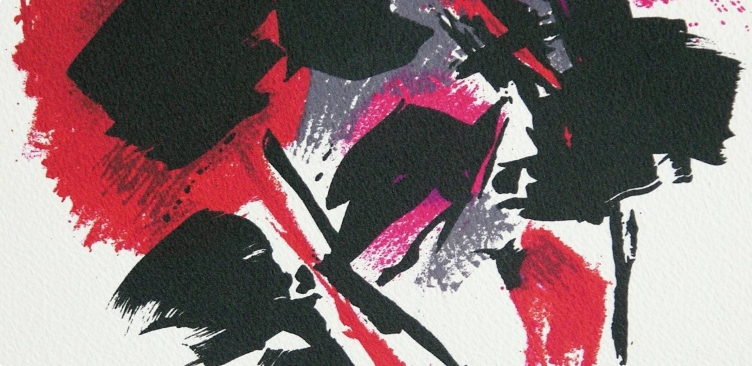 Alfred Manessier, La tache rouge, Souvenirs et portraits d'artistes, Limited Edition Lithograph