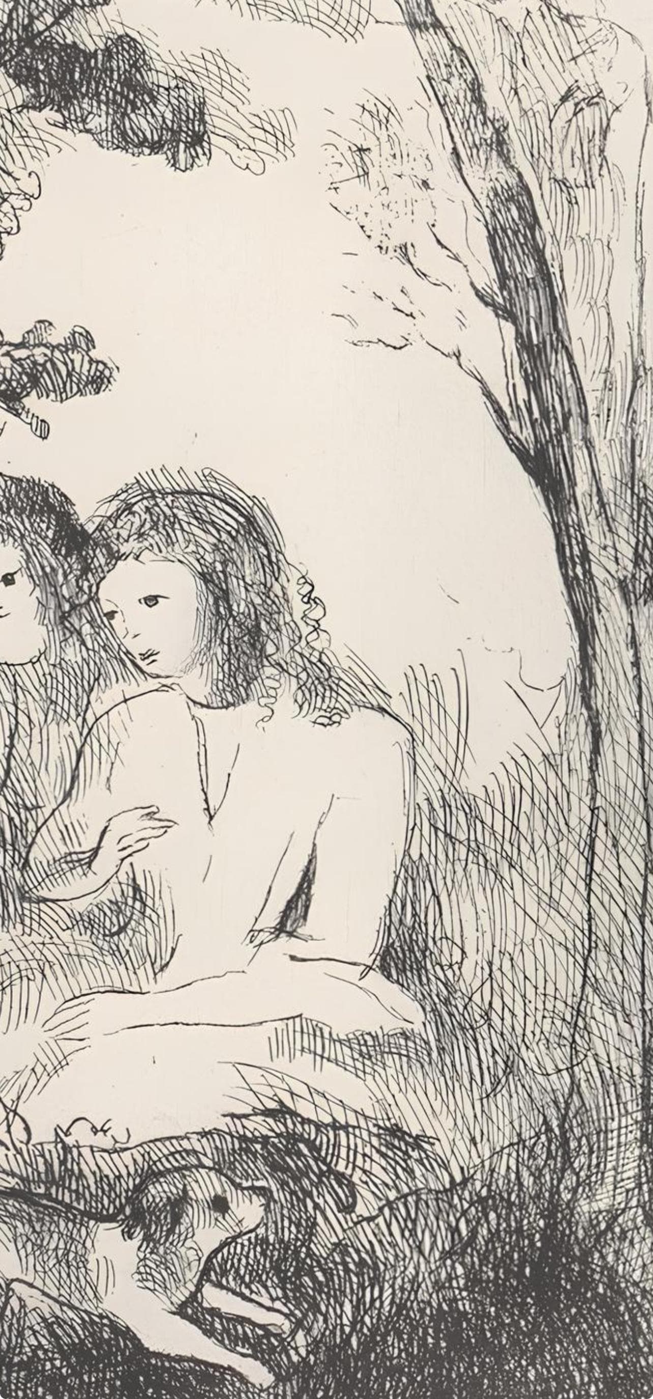 Marie Laurencin, Composition, Antarés, Limited Edition Etching