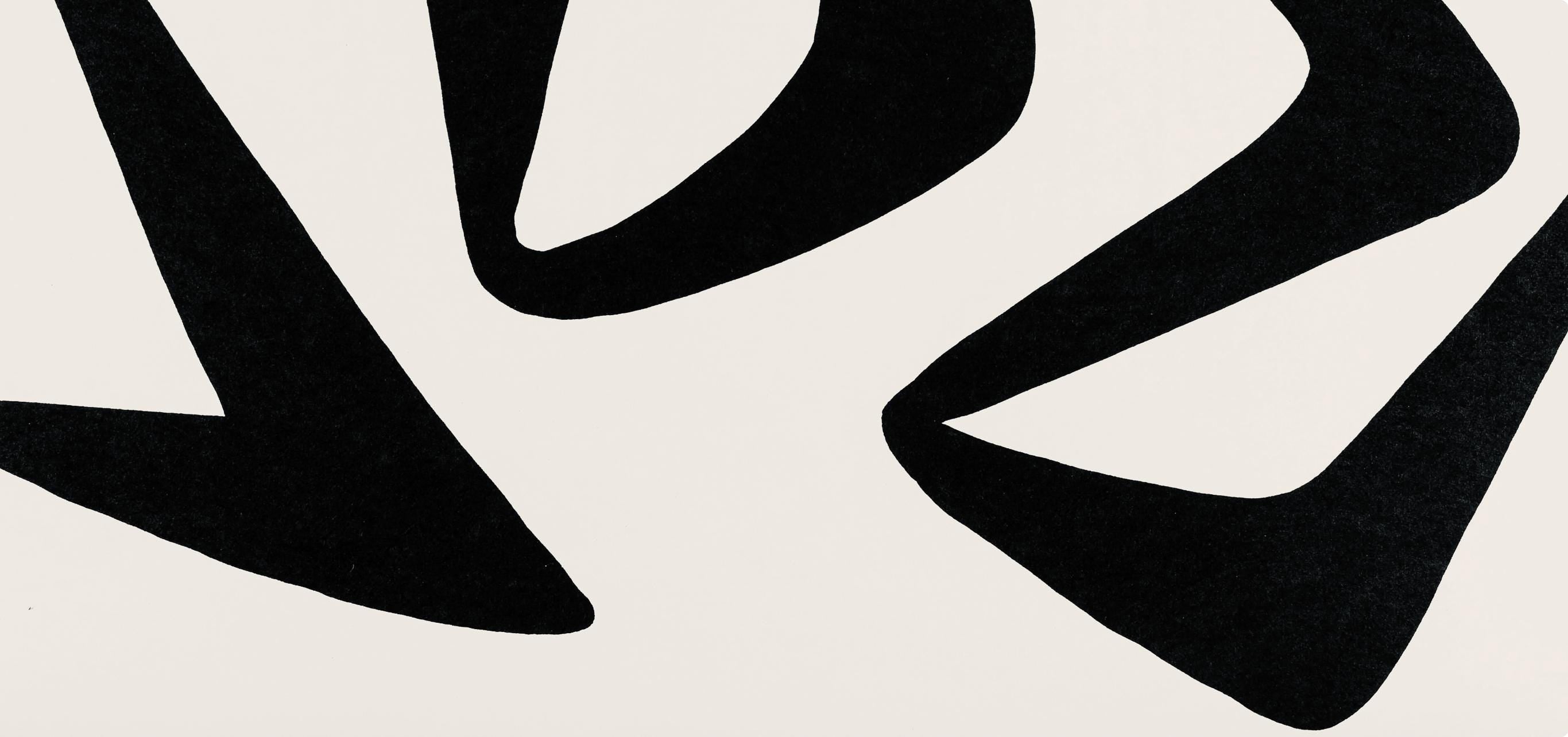 Alexander Calder, Composition, Derrière le miroir, Limited Edition Lithograph