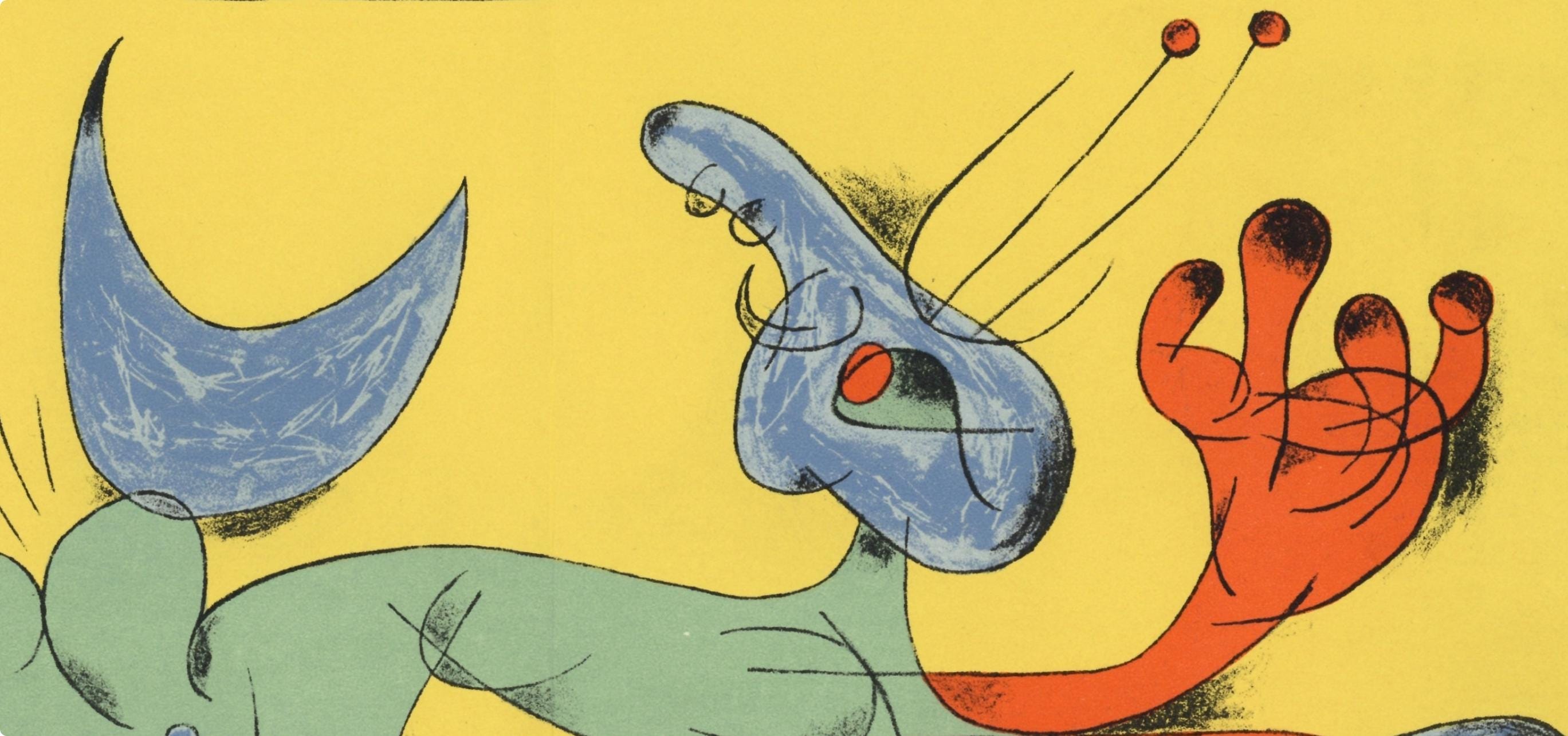 Joan Miró, Composition (Cramer 39), Joan Miró, Limited Edition Lithograph