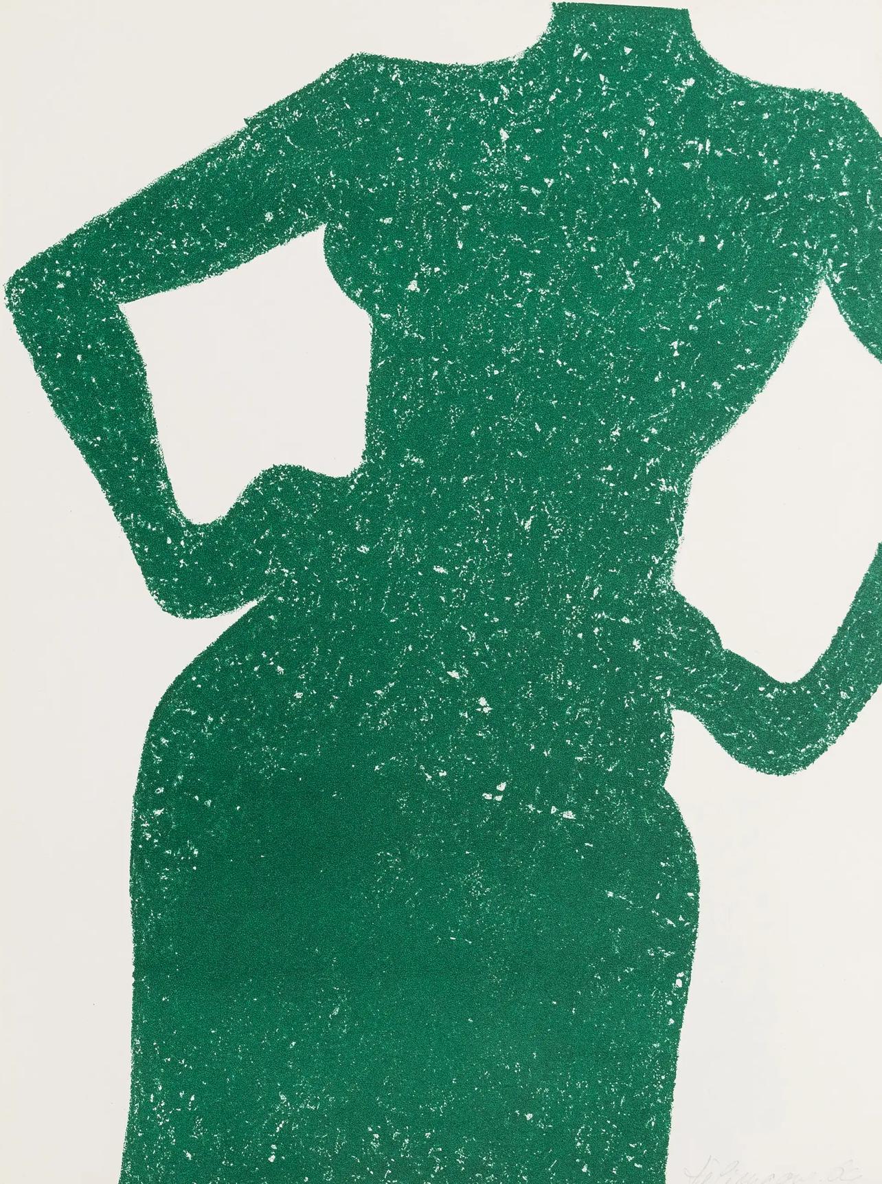 Hervé Télémaque, Composition, Suites nº8, Rencontres, Limited Edition Lithograph