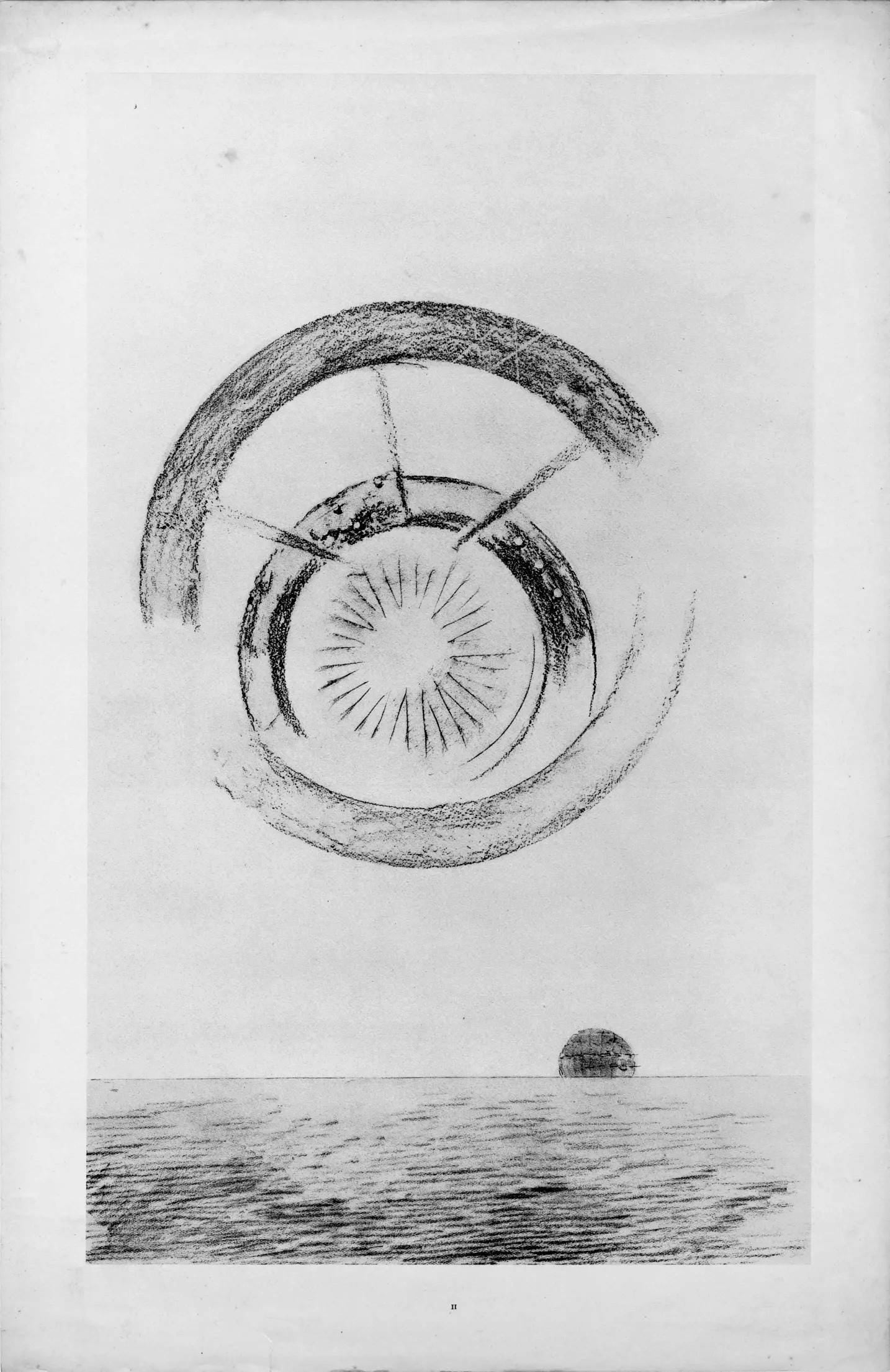 Max Ernst, Composition (Spies/Leppien 222), Histoire Naturelle, Limited Edition Lithograph