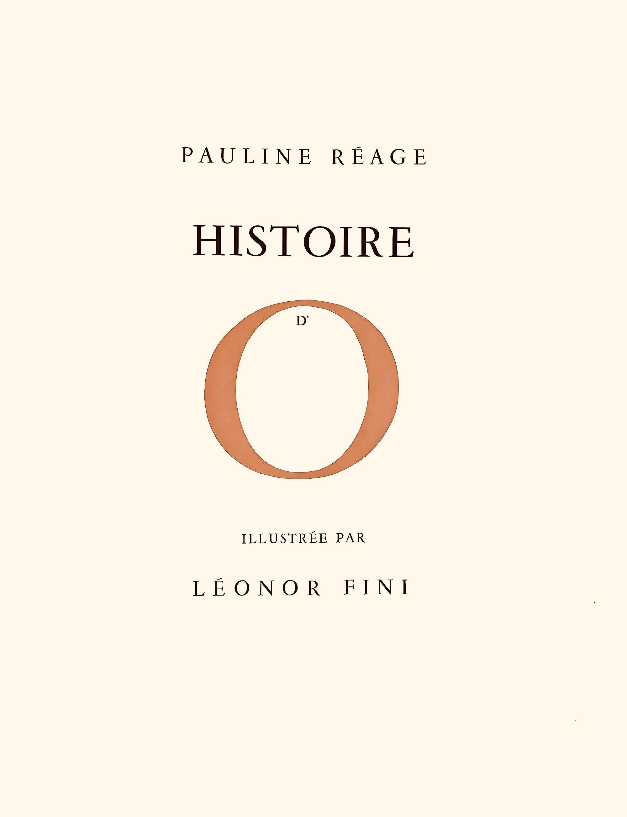 Léonor Fini, Composition, Histoire d'O, Limited Edition Lithograph