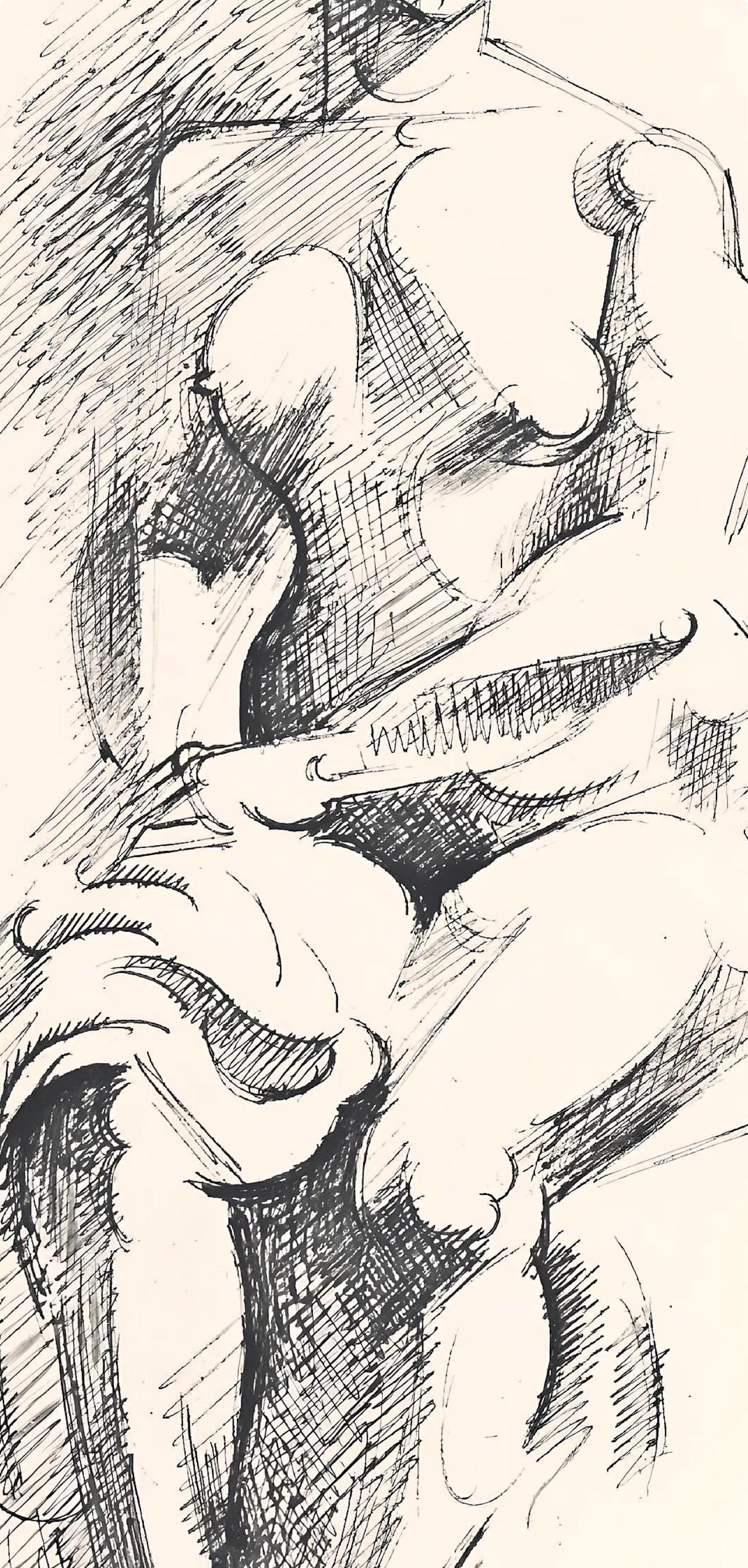 André Lhote, Composition, Éloge de André Lhote, Limited Edition Lithograph
