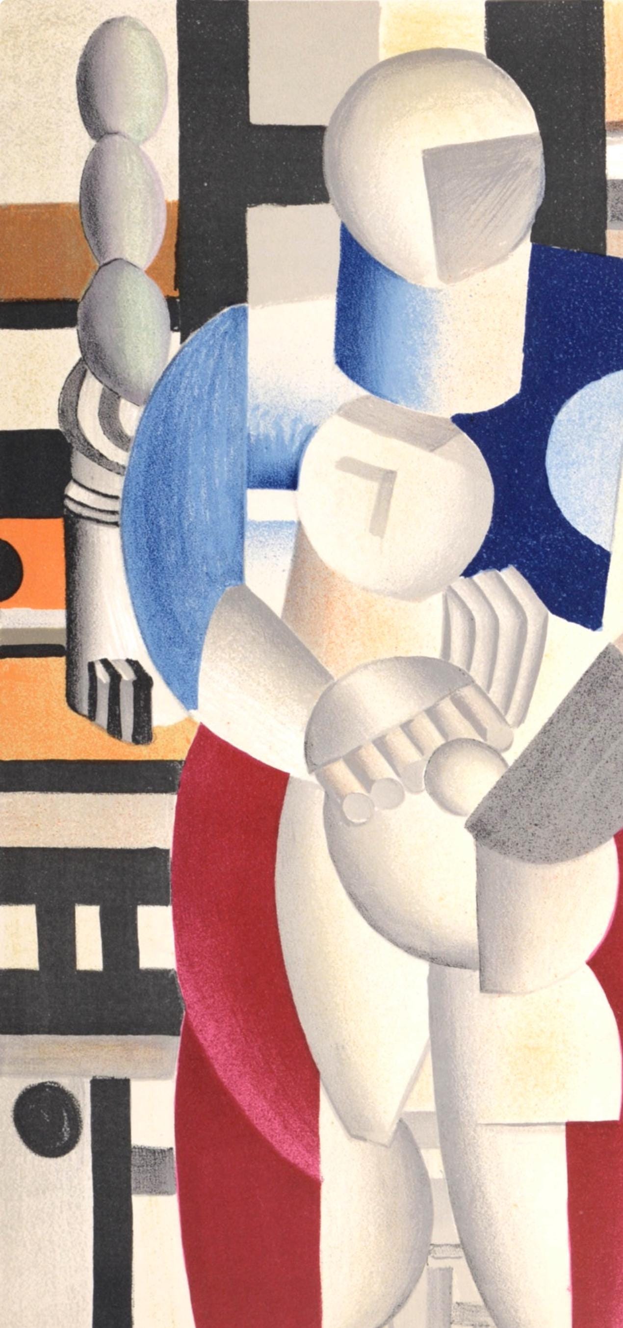 Fernand Léger, Composition, Derrière le miroir, Limited Edition Lithograph