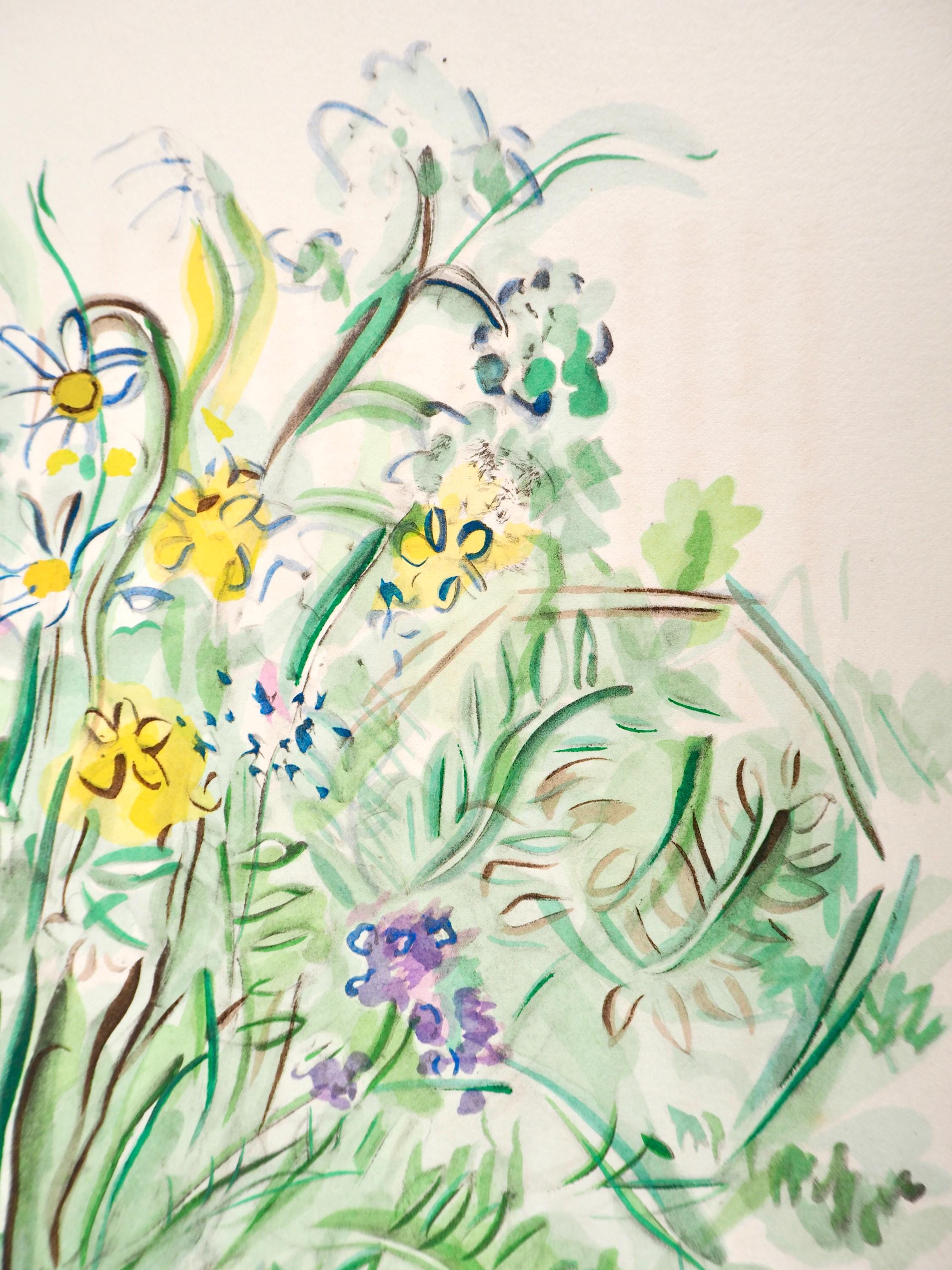 Raoul Dufy, Composition, Eaux-de-vie, Esprit de la fleur et du fruit, Limited Edition Lithograph