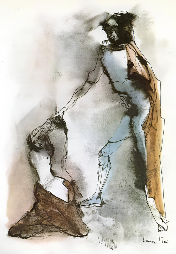 Léonor Fini, Composition, Histoire d'O, Limited Edition Lithograph