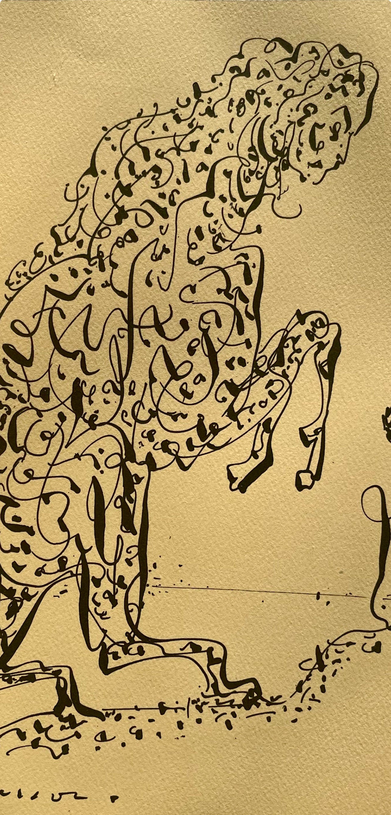André Masson, La chimère au serpent, Masson Dessins, Limited Edition Lithograph