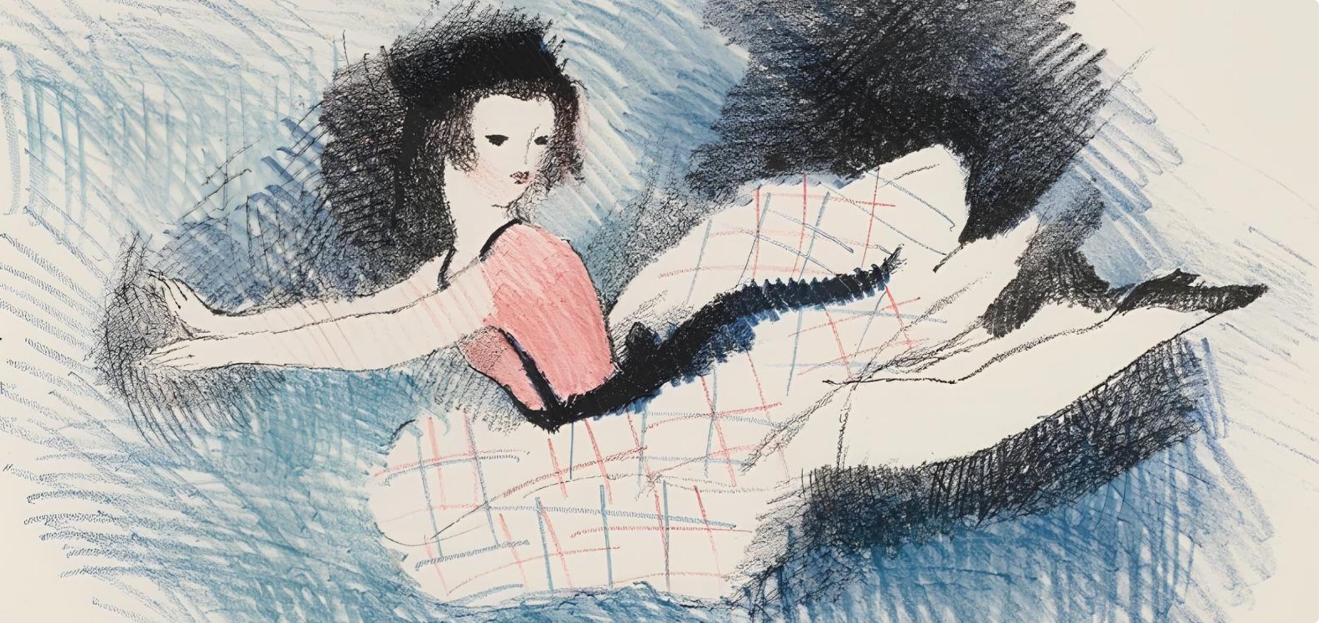 Marie Laurencin, Composition, Alice's Adventures in Wonderland, Limited Edition Lithograph