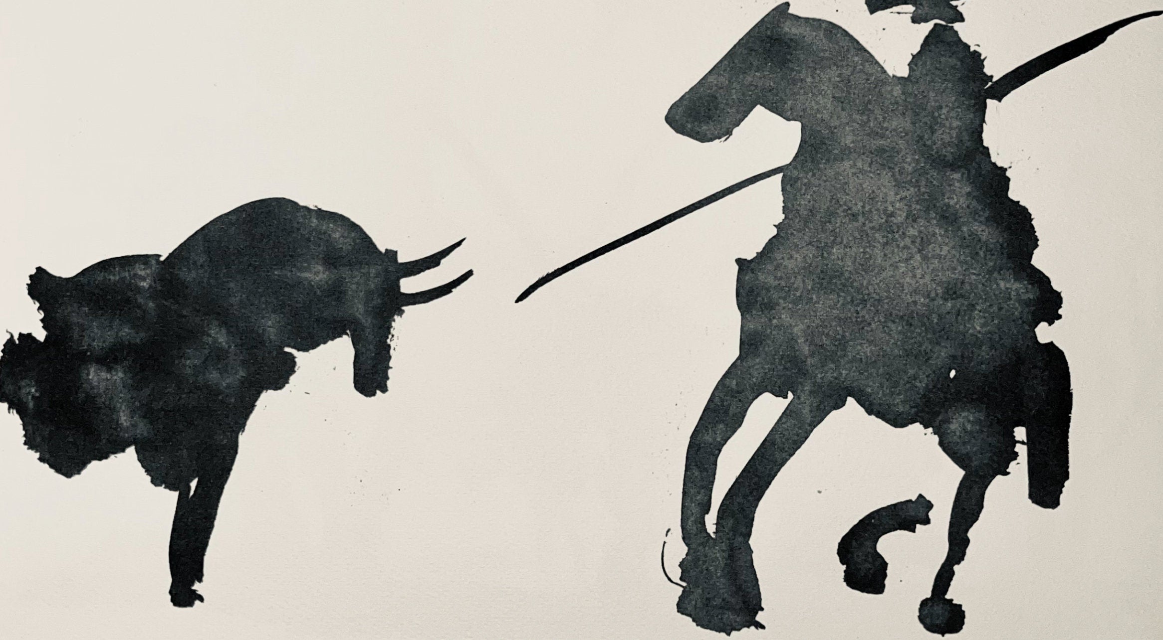 Pablo Picasso, Composition (Bloch 1276; Czwiklitzer 23), Toros y Toreros, Limited Edition Lithograph