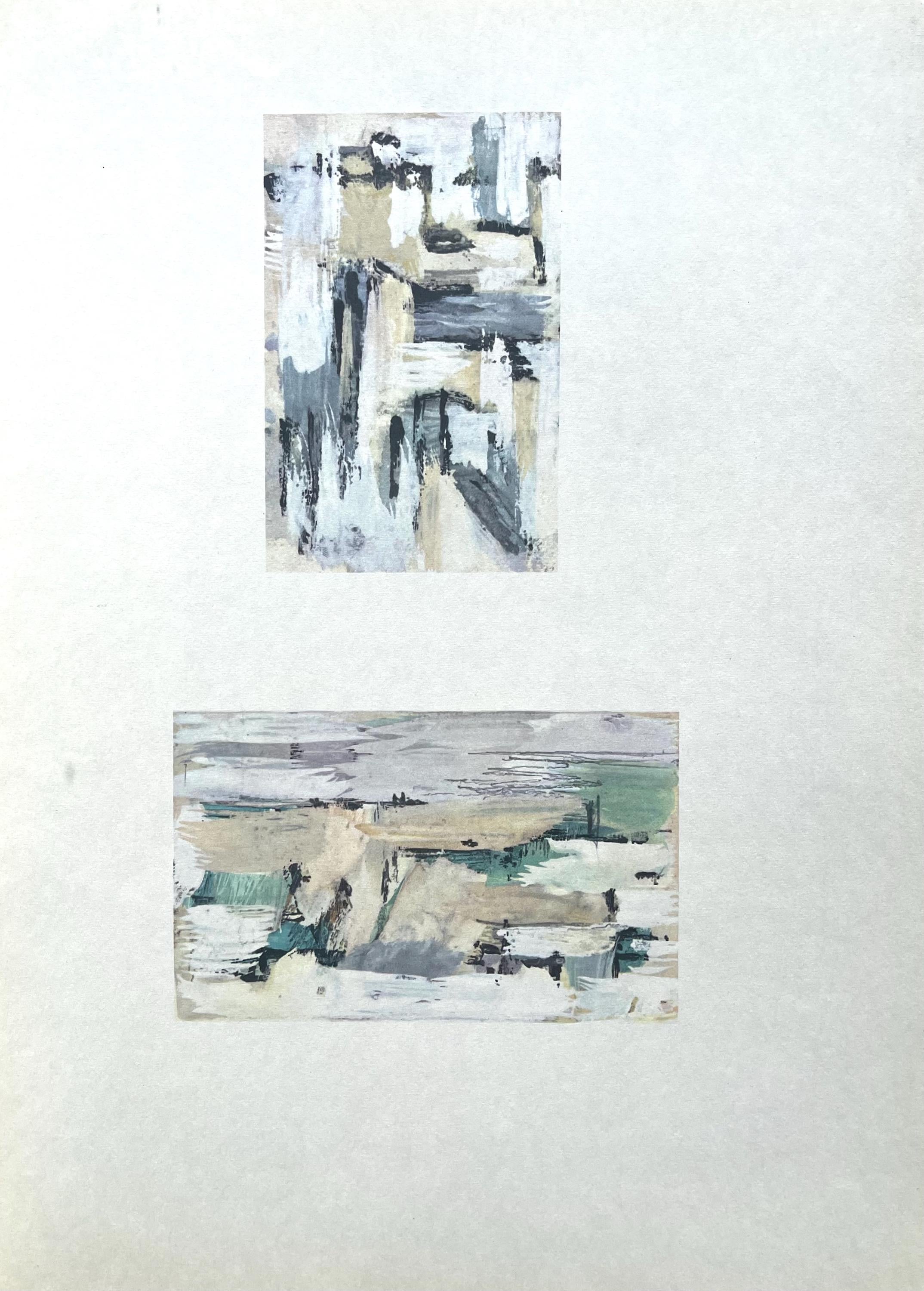 Jean Bazaine, Composition, Derrière le miroir, Limited Edition Lithograph