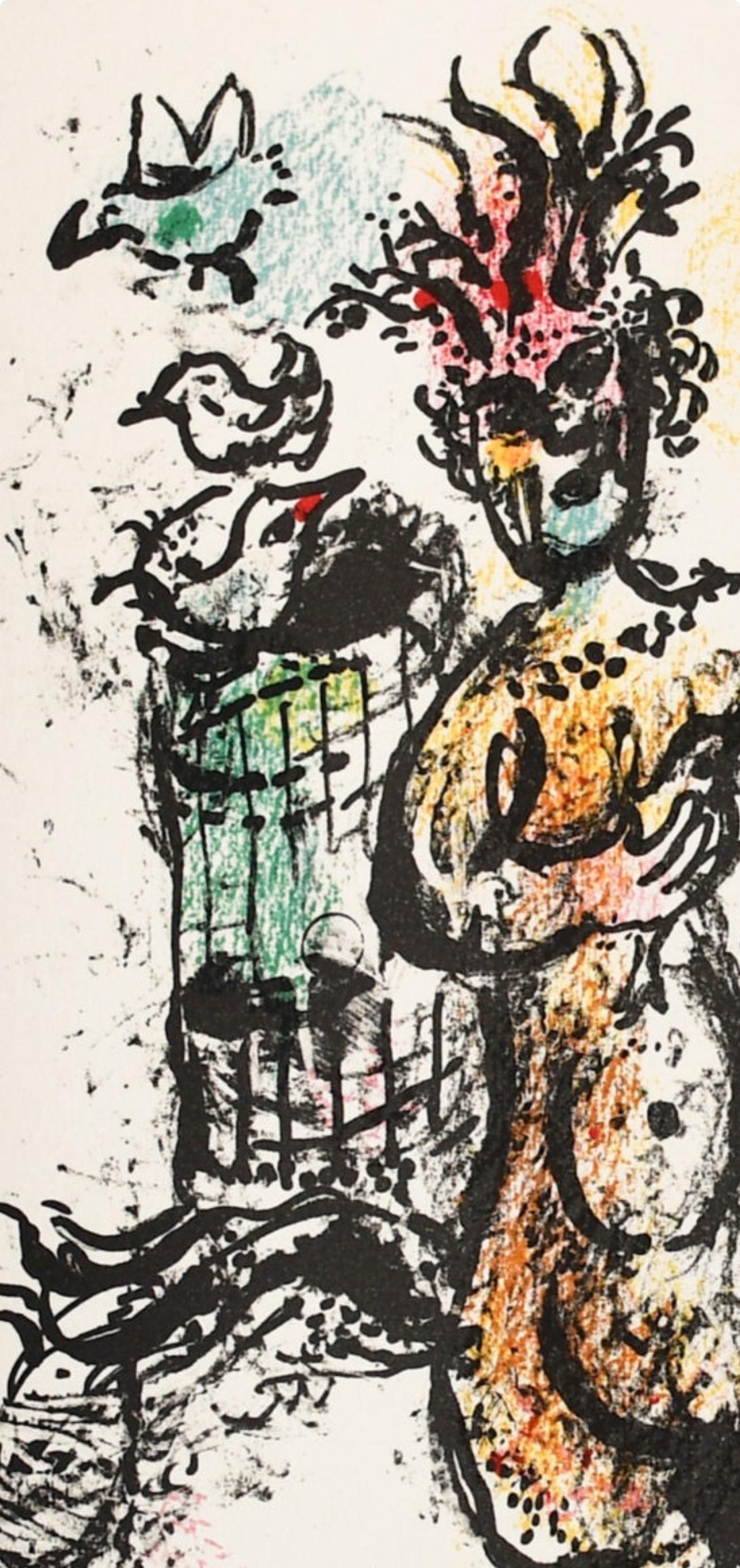Marc Chagall, Composition (Mourlot 668-677), La Féerie et Le Royaume, Limited Edition Lithograph