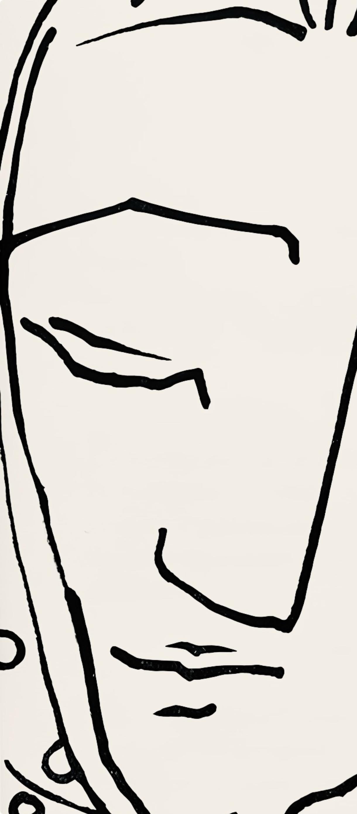 Françoise Gilot, Composition, Pouvoir tout dire, poèmes, illustrés par Françoise Gilot, Limited Edition Lithograph