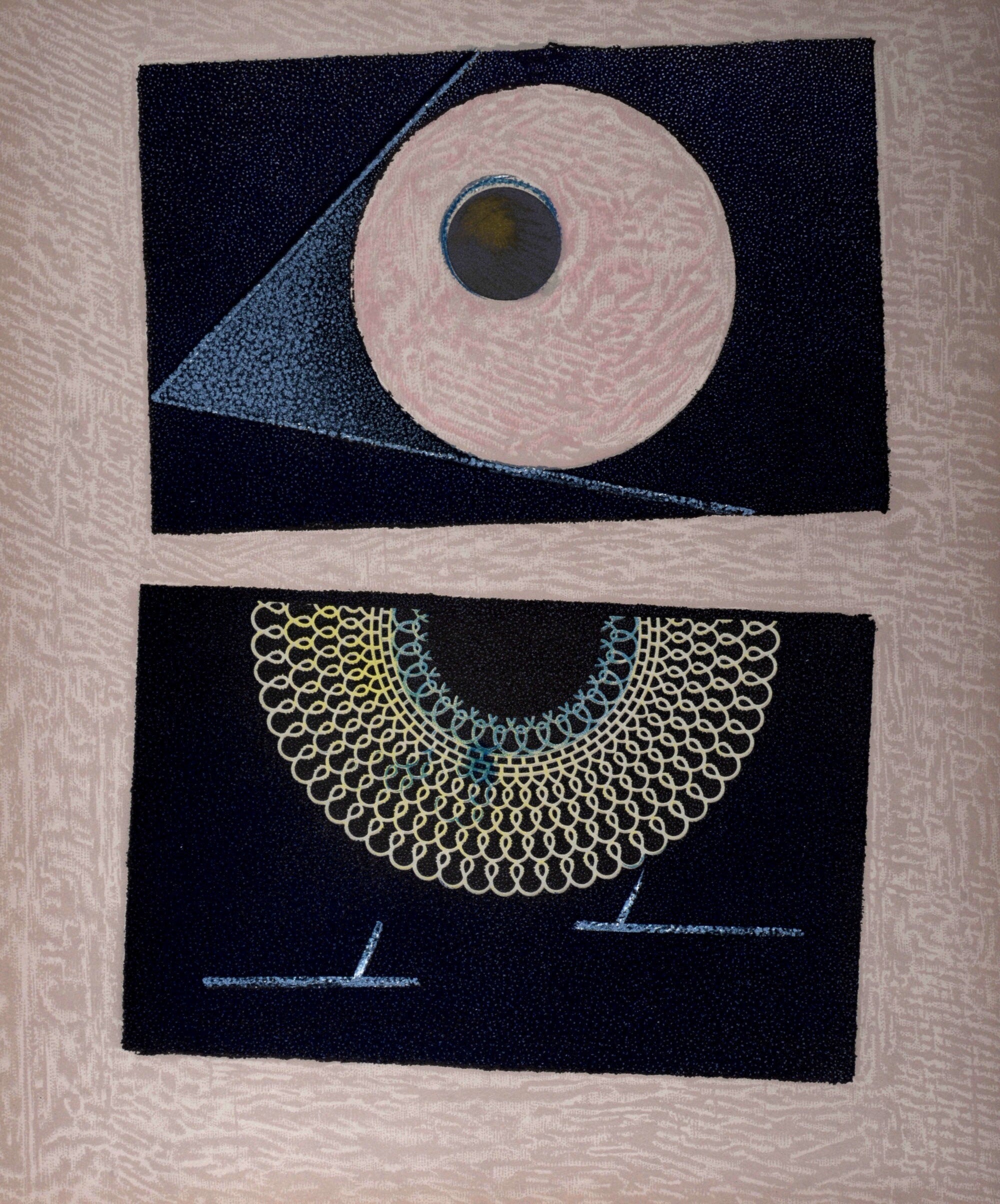 Max Ernst, Composition (Monod 2619; Spies/Leppien A19/C), Dent Prompte