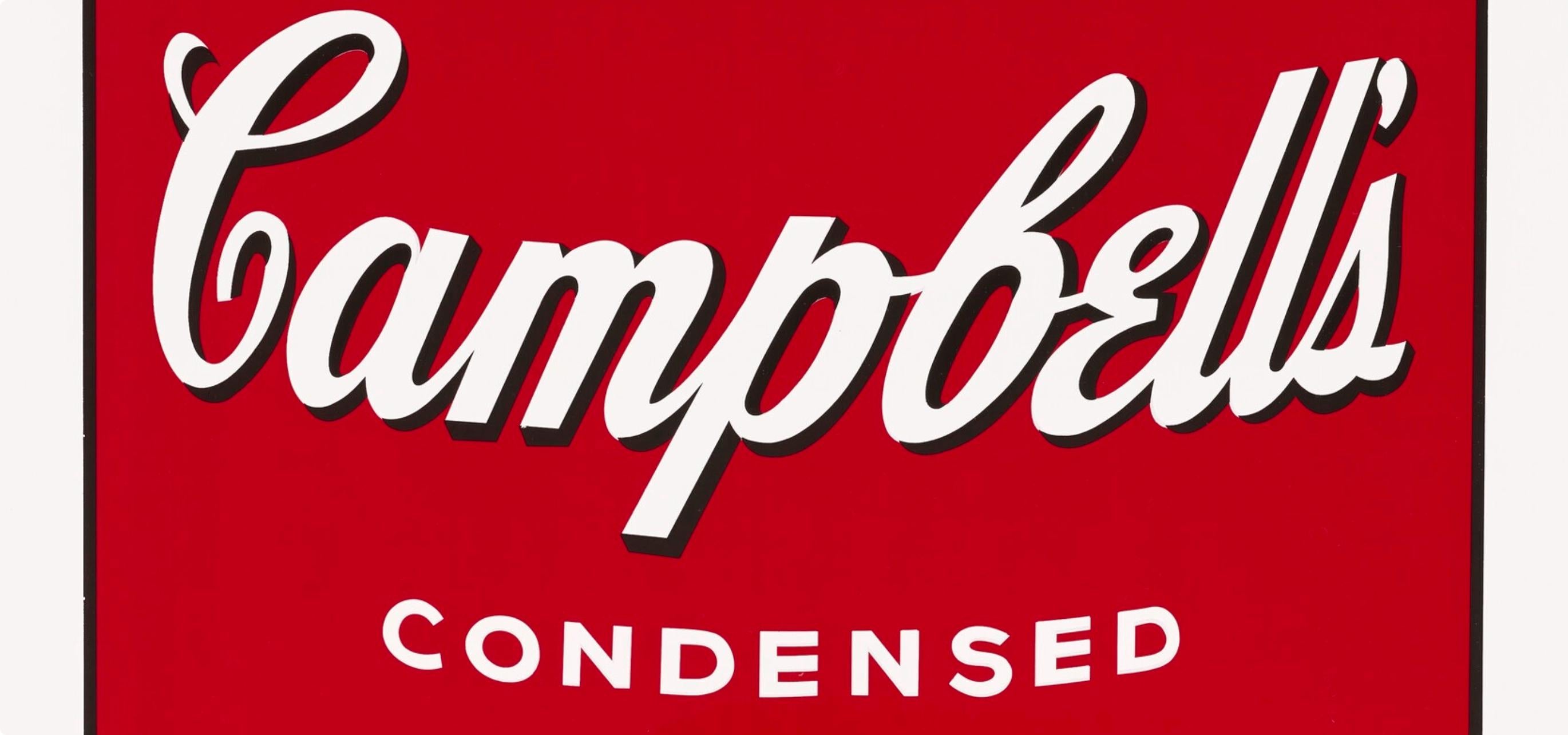 Andy Warhol, Campbell’s Soup, Vegetable, Official Edition, Sunday B. Morning, Silkscreen