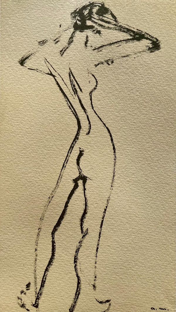 Albert Marquet, Femme se coiffant, Marquet, Limited Edition Lithograph