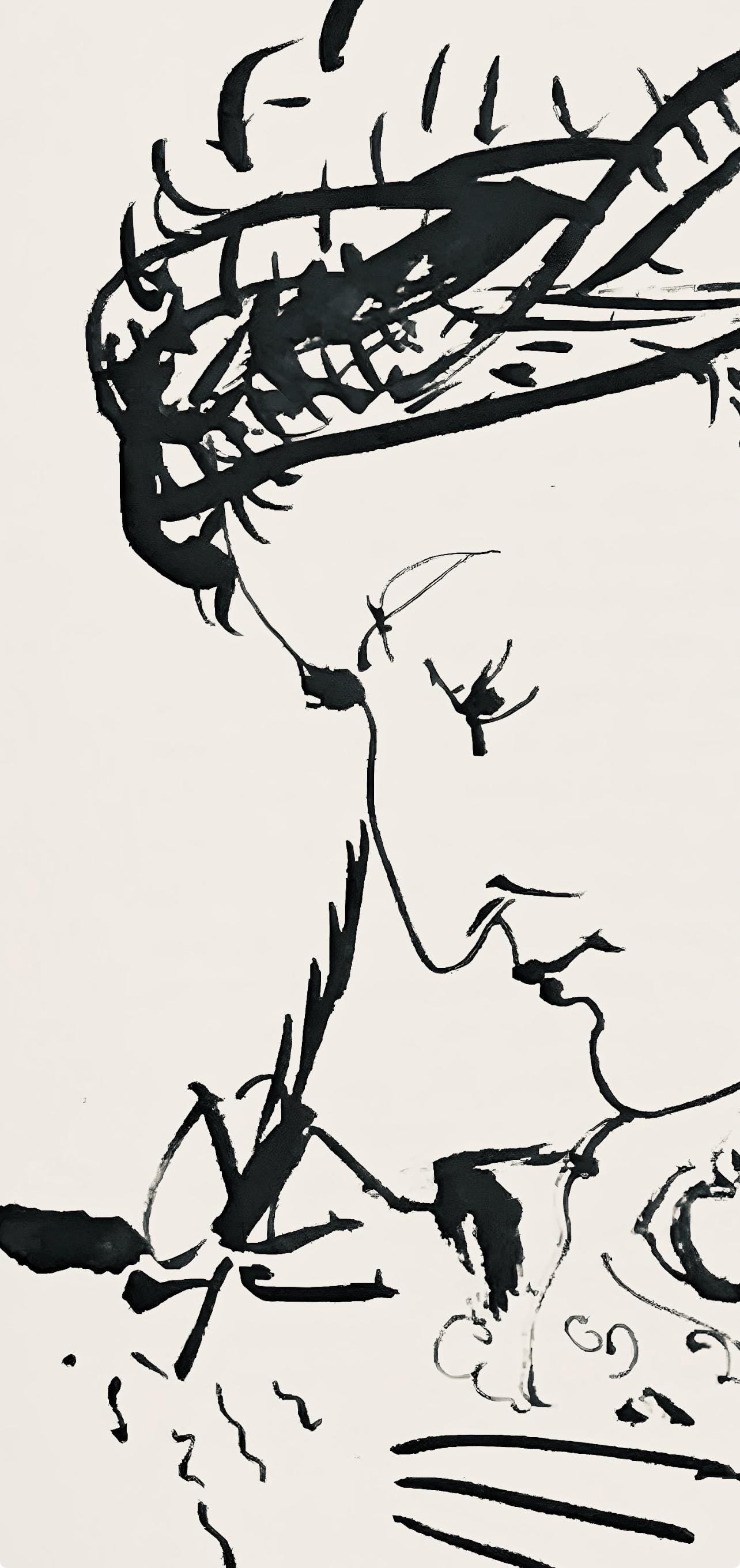 Pablo Picasso, Composition (Horodisch B19), Mystification, Limited Edition Lithograph