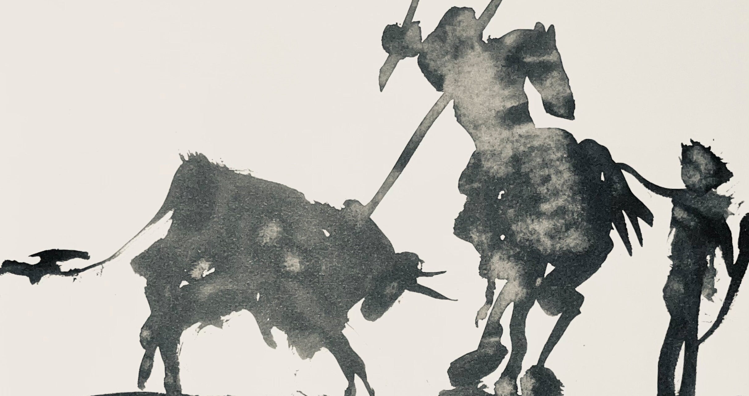 Pablo Picasso, Composition (Bloch 1276; Czwiklitzer 23), Toros y Toreros, Limited Edition Lithograph