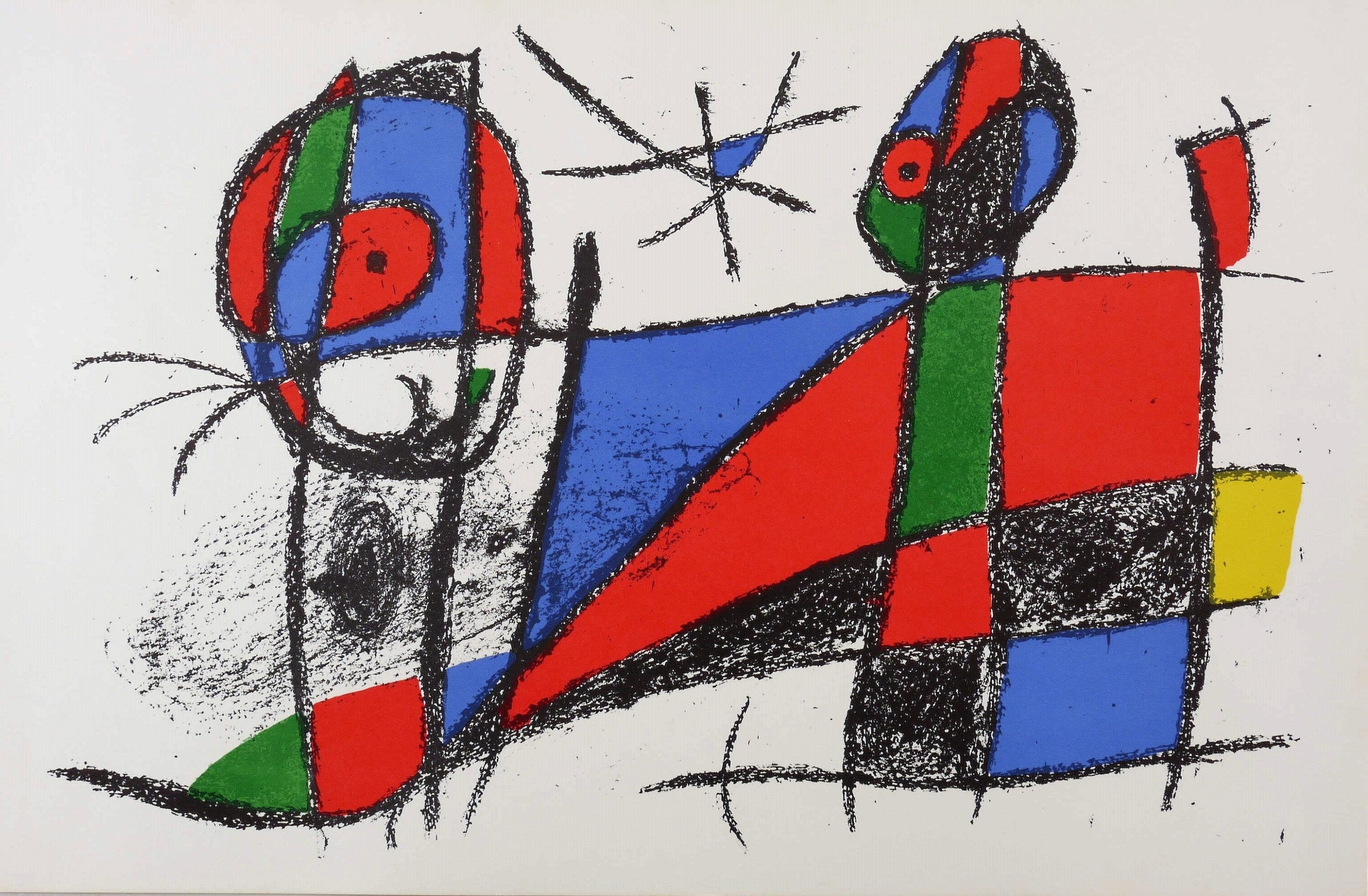 Joan Miró, Composition, (Cramer 198; Mourlot 1042), Joan Miró Lithographs, Limited Edition Lithograph