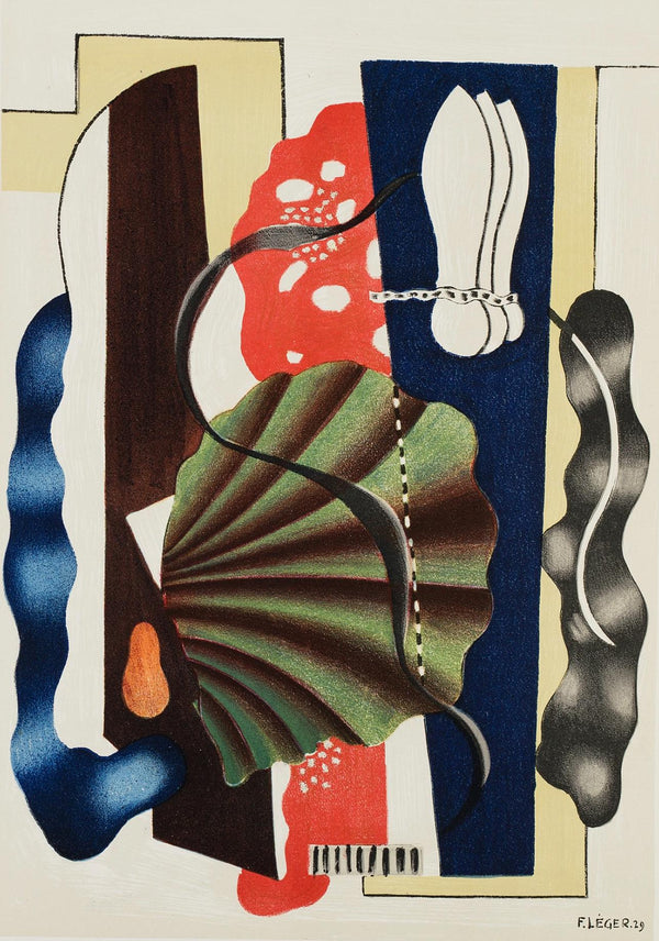 Fernand Léger, Composition, Derrière le miroir, Limited Edition Lithograph