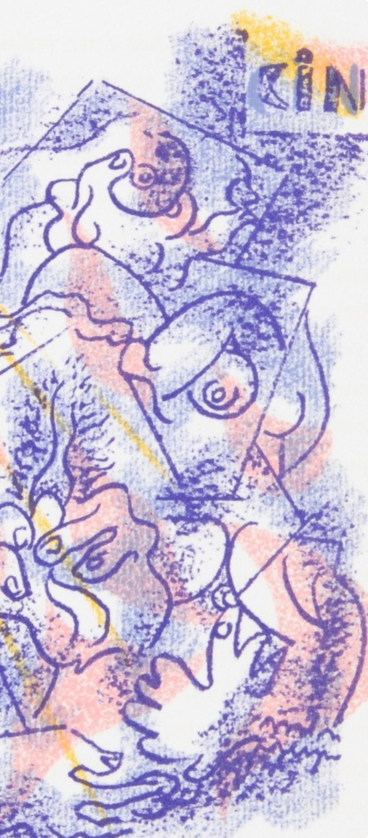 André Masson, Composition (Cramer 97), Une Étoile de Craie, Limited Edition Lithograph