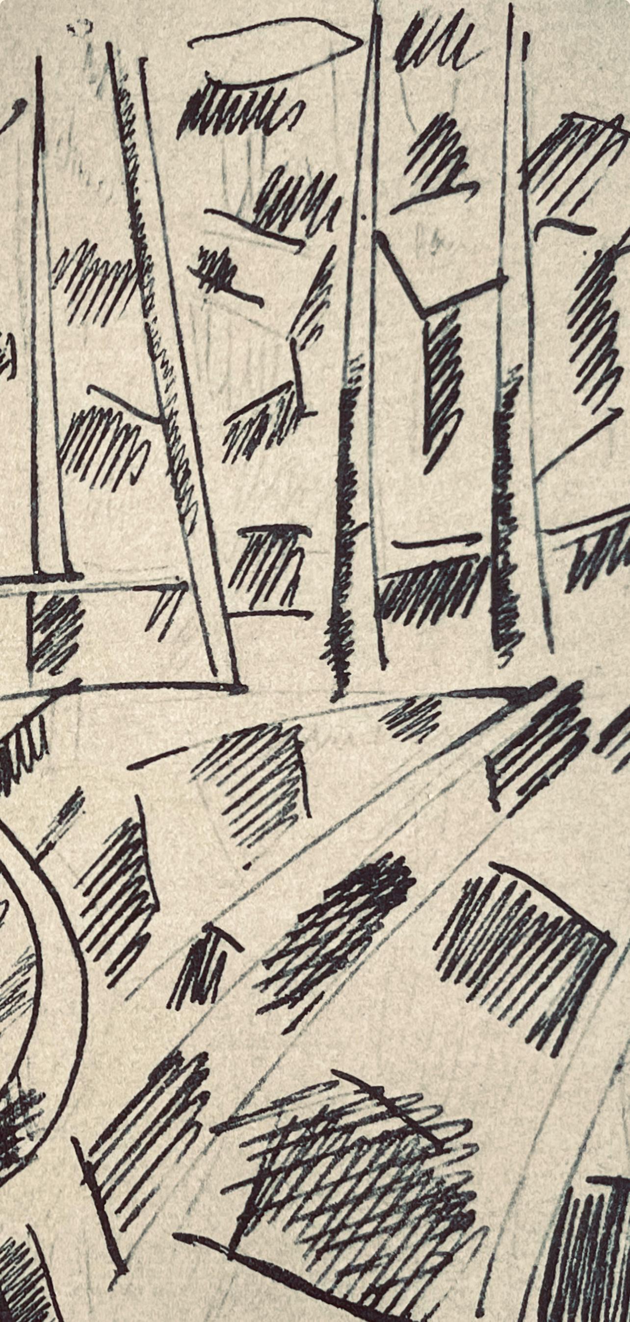 Fernand Léger, Aux Alentours De Verdun, Fernand Léger, Dessins de Guerre, Limited Edition Lithograph