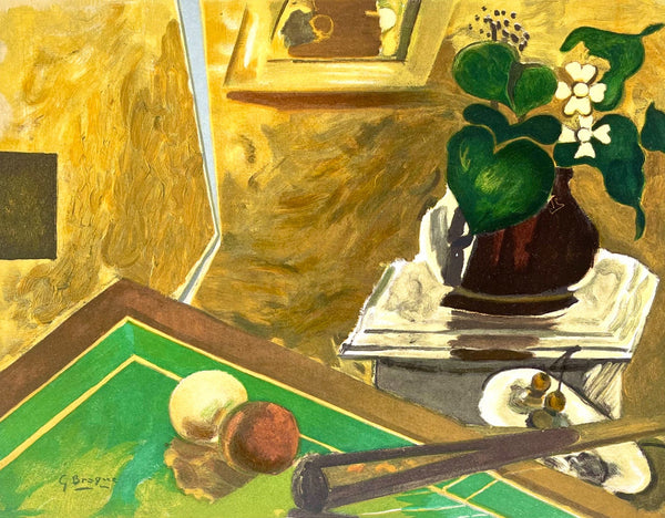 Georges Braque, Le billard jaune, Une Aventure Méthodique