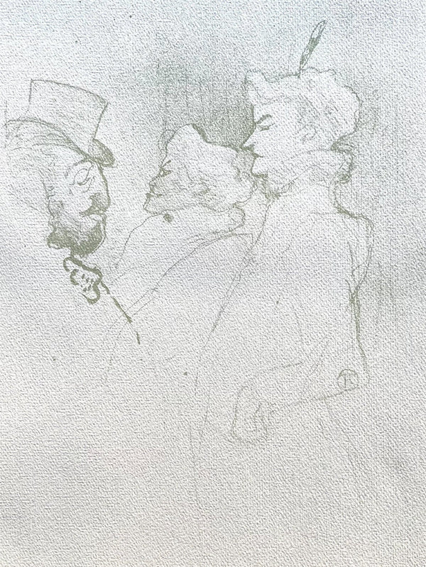 Henri de Toulouse-Lautrec, Pourquoi pas, TLautrec, Philadelphia Museum of Art, Limited Edition Lithograph