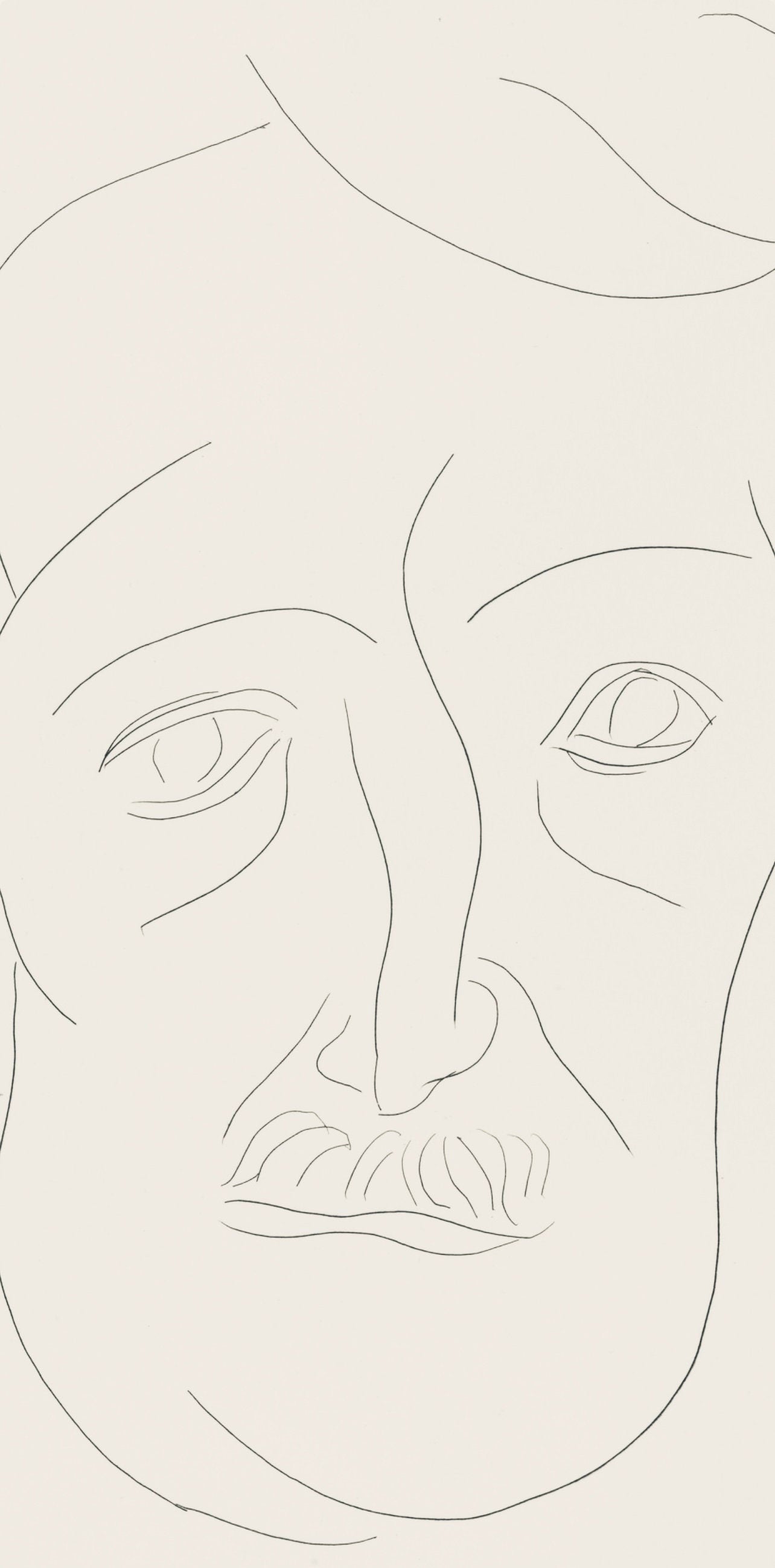 Henri Matisse, Portrait of E. Poe, Poésies, Limited Edition Lithograph