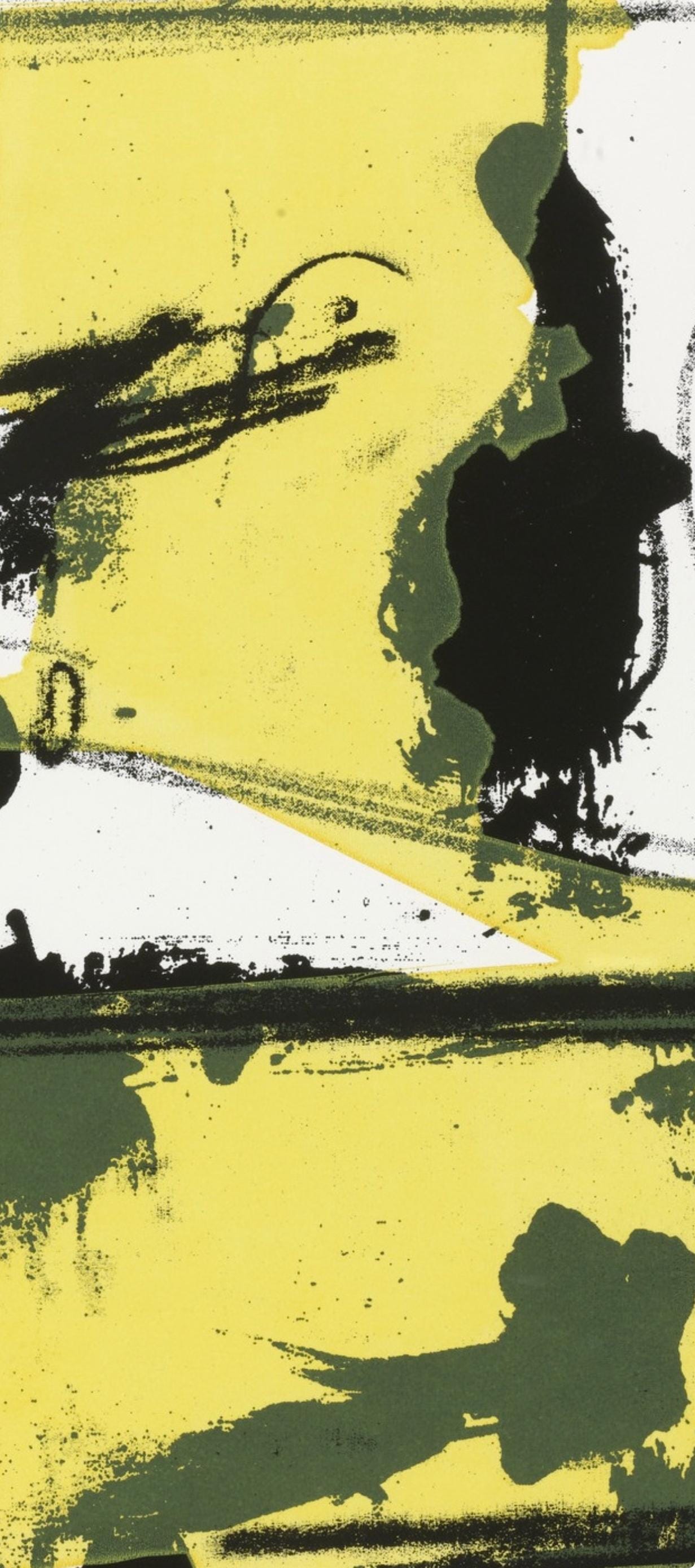 Grace Hartigan, Composition, Salute, Limited Edition Silkscreen