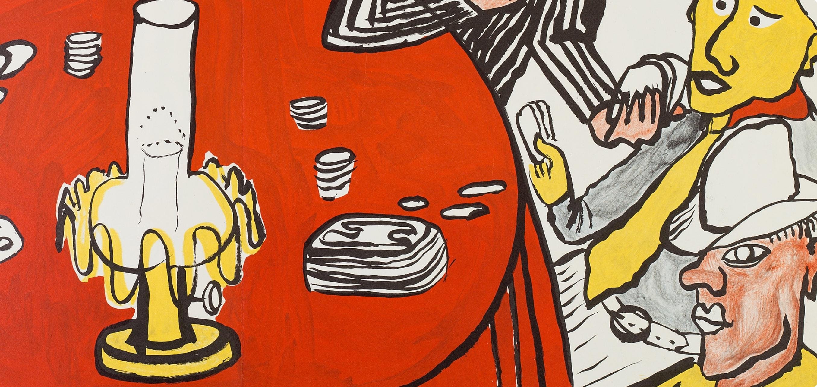 Alexander Calder, Composition, Derrière le miroir, Limited Edition Lithograph