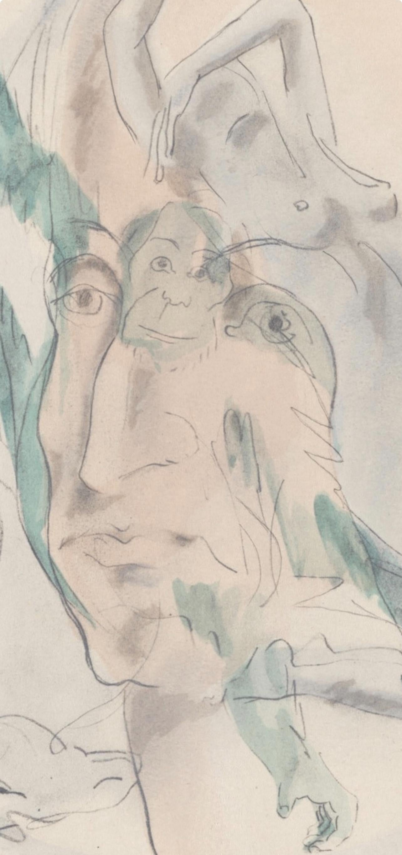 Francis Picabia, Composition, Le Peseur d'âmes (The Weigher of Souls), Limited Edition Lithograph