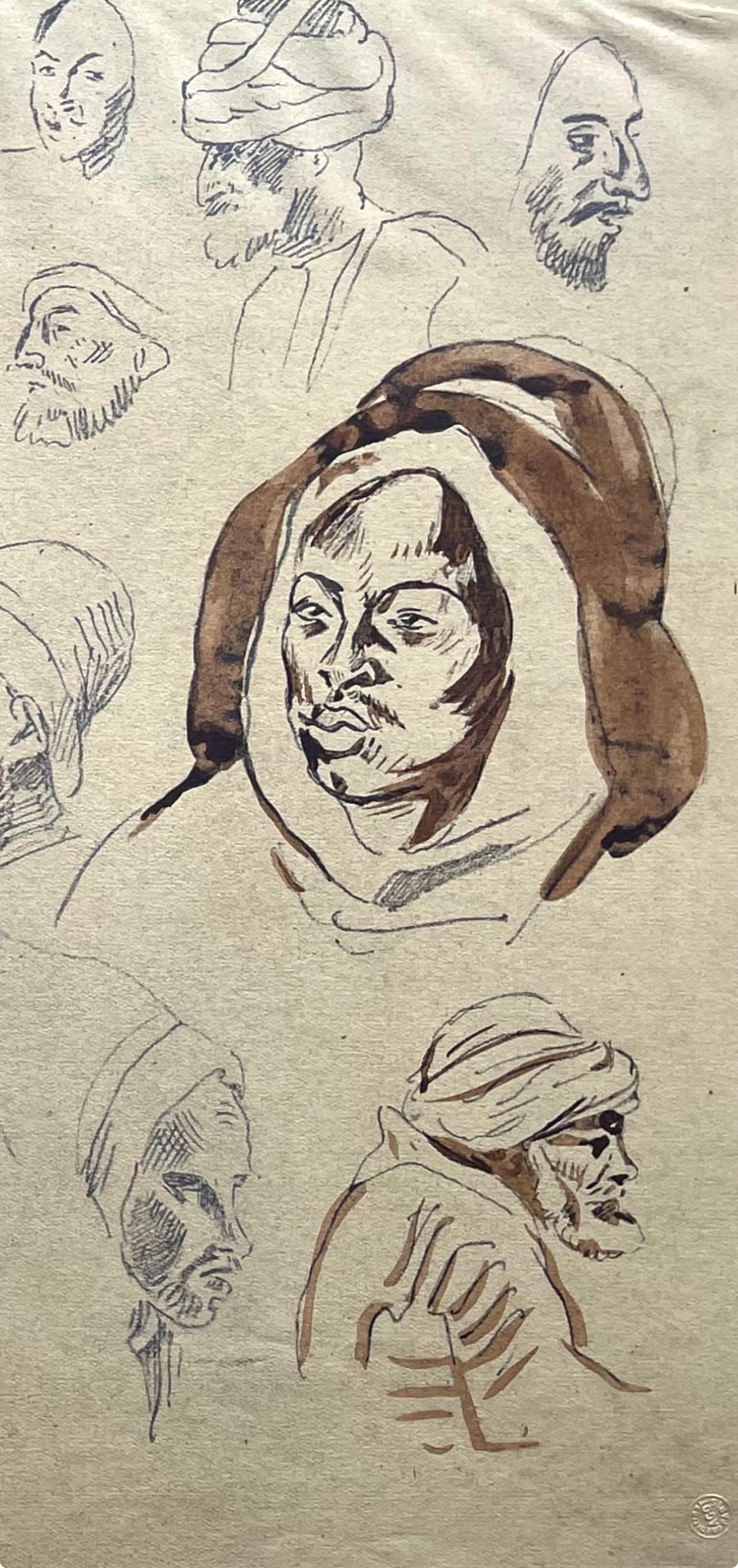 Eugène Delacroix, Composition, Trente et un Dessins et Aquarelles du Maroc, Limited Edition Lithograph