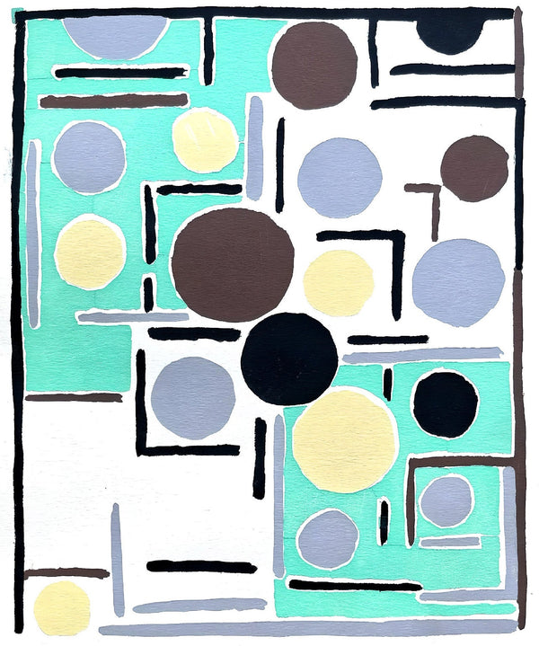 Sonia Delaunay, Planche No. 15, Compositions, couleurs, idées: Sonia Delaunay, Limited Edition Lithograph
