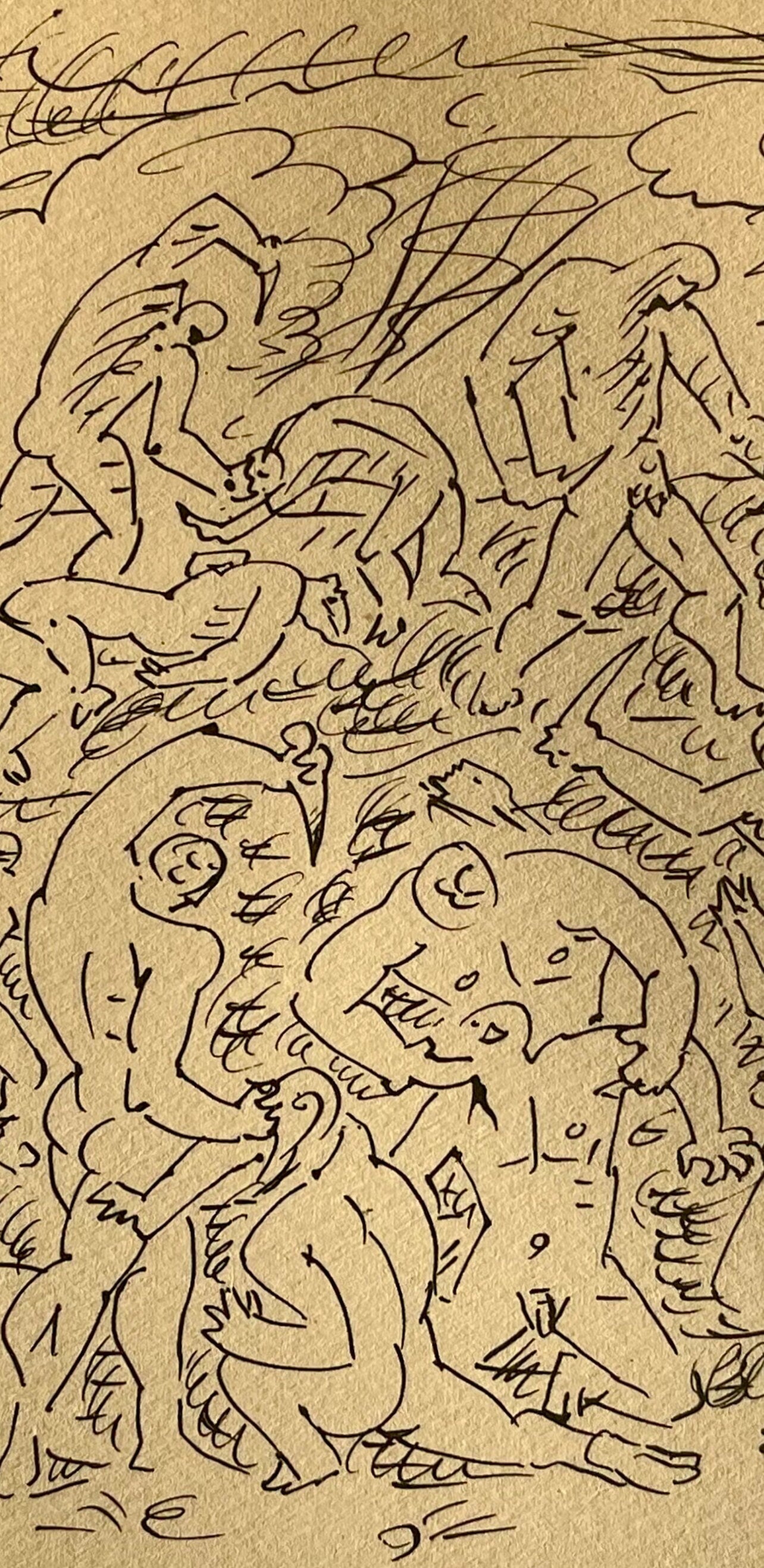 André Masson, Massacre, Masson Dessins, Limited Edition Lithograph