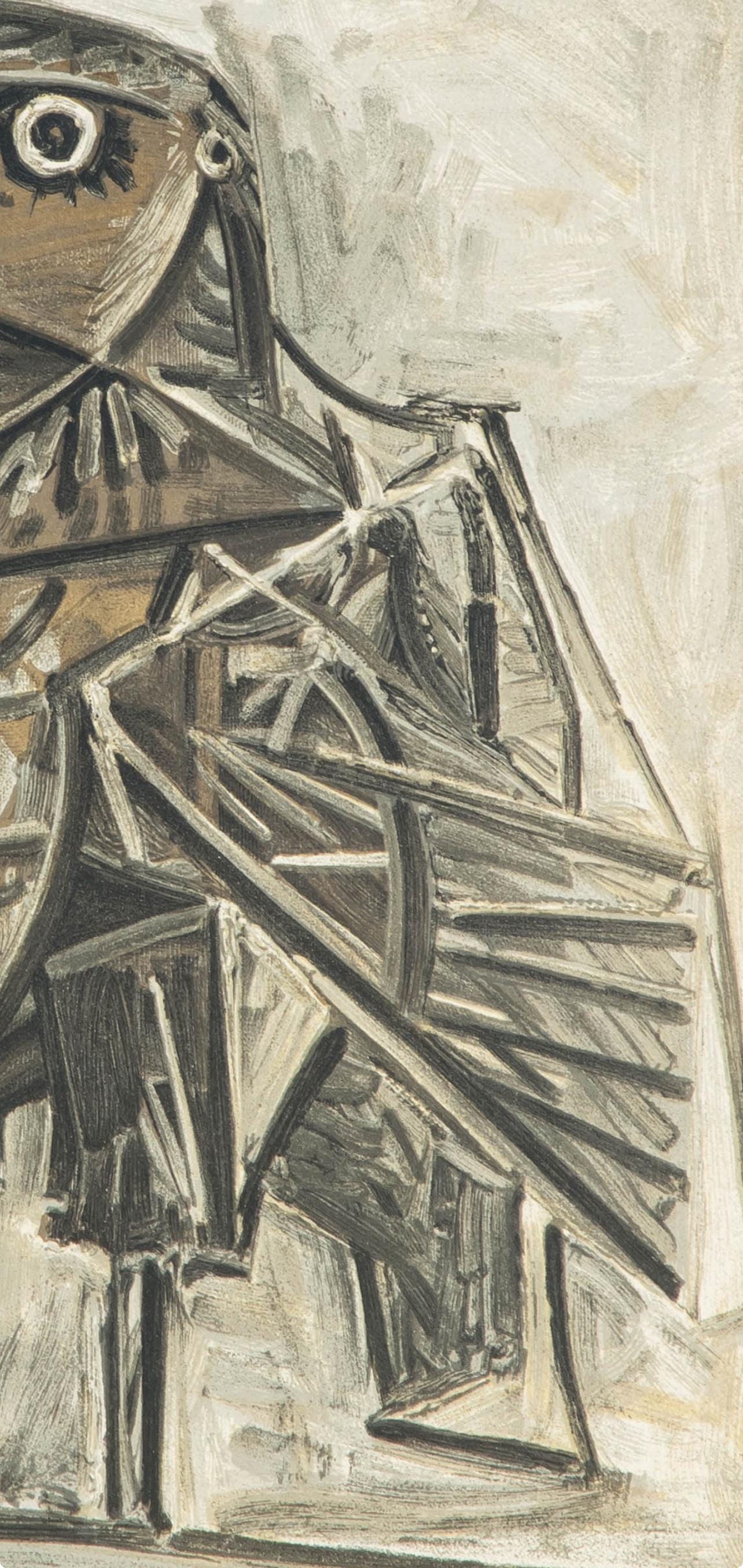 Pablo Picasso, Composition (Cramer 67; Bloch 748; Mourlot 245; Bloch, Books 66), La Guerre et la Paix, Limited Edition Lithograph