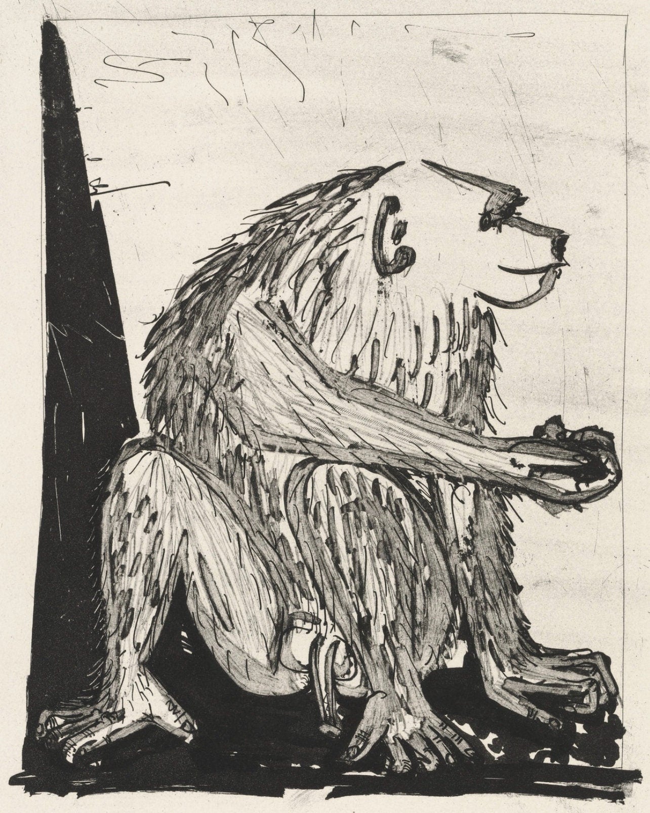 Pablo Picasso, Le Singe, Histoire naturelle, Limited Edition Lithograph