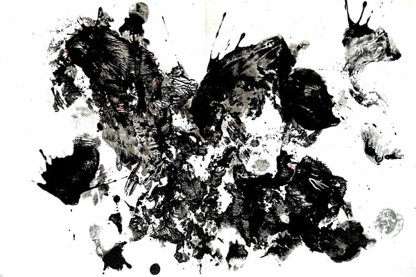 François Fiedler, Composition, Derrière le miroir, Limited Edition Lithograph