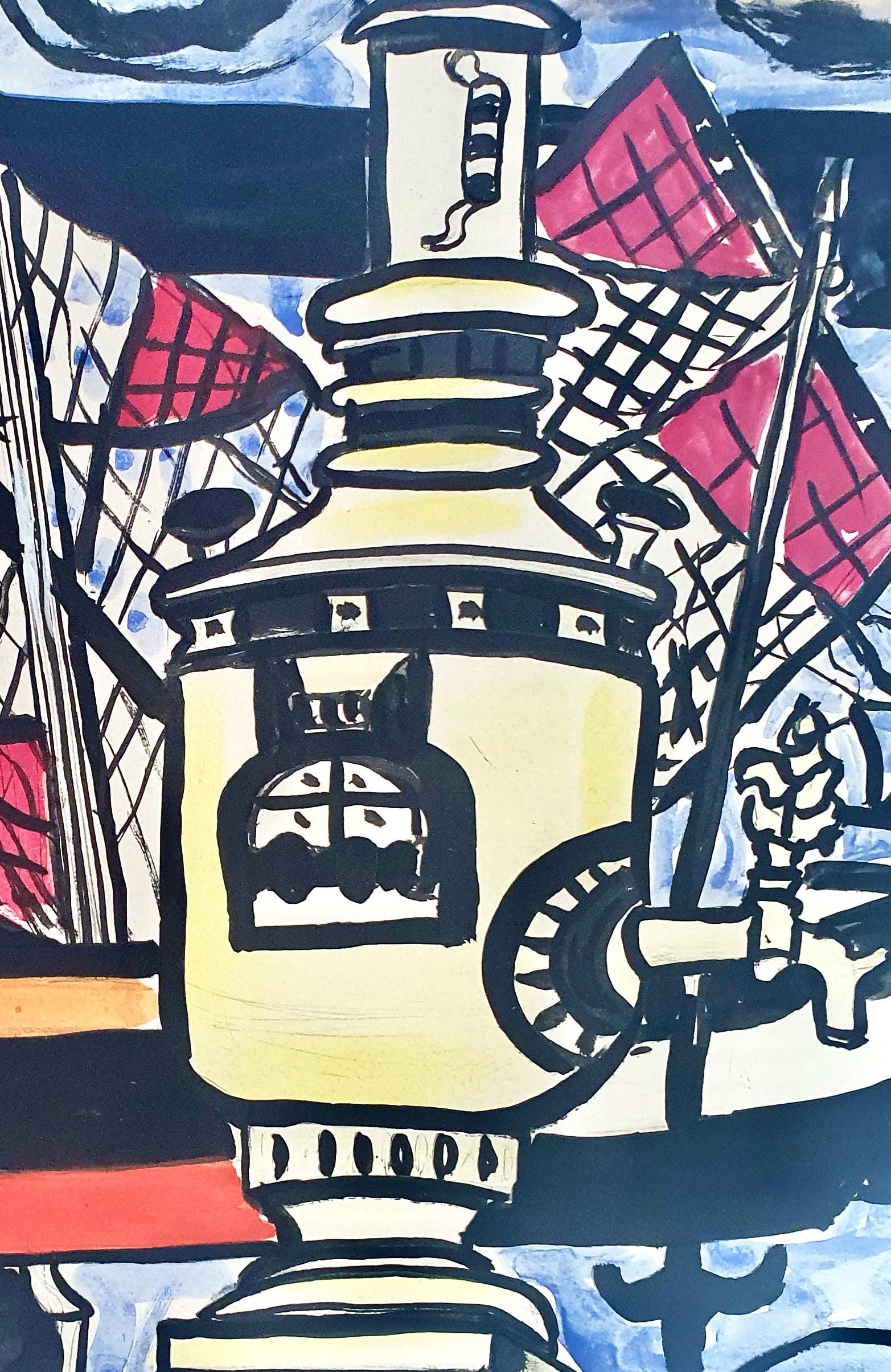 Fernand Léger, Composition, Contrastes, Limited Edition Lithograph