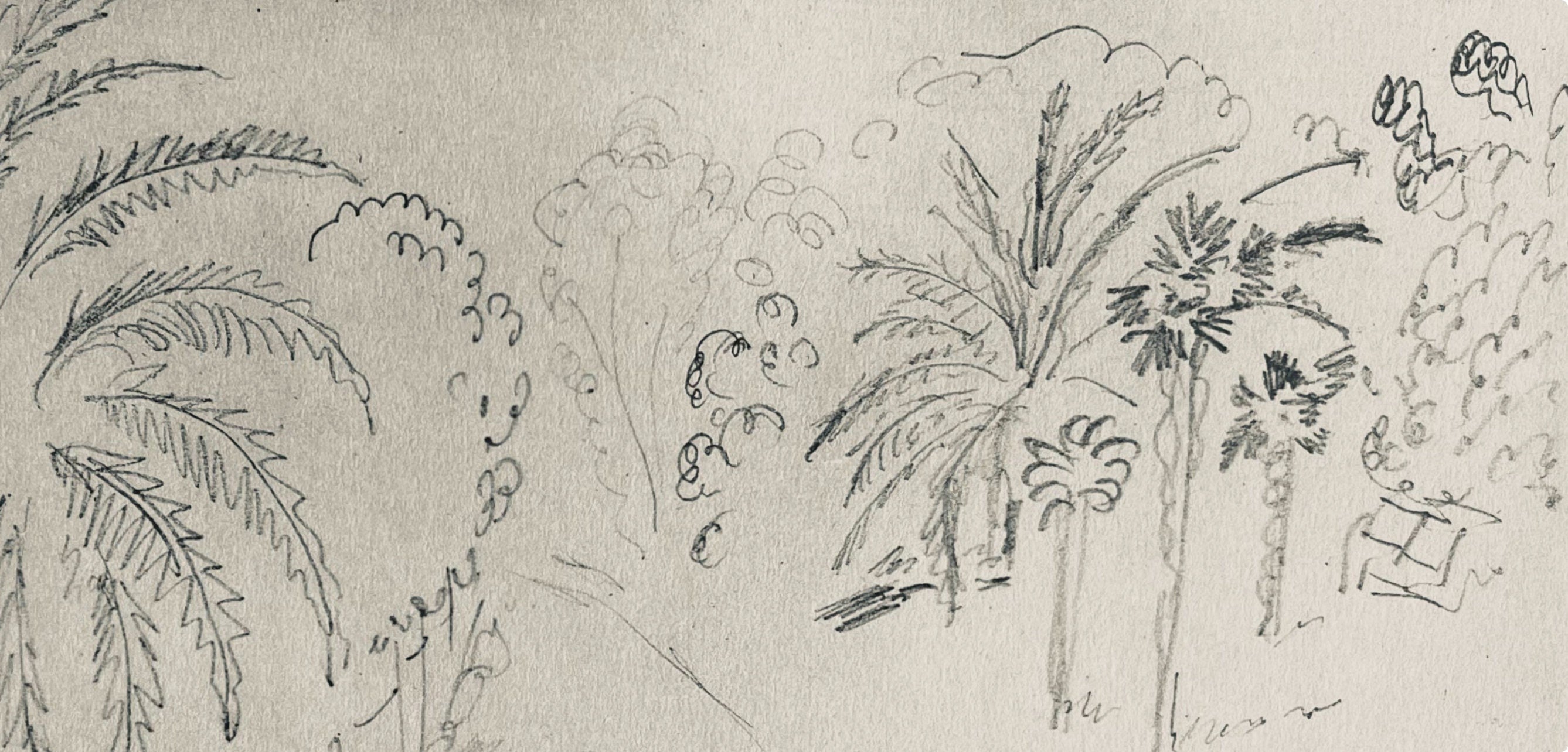 Henri Matisse, Composition (Dutel 3), Dessins de Henri-Matisse, Limited Edition Lithograph