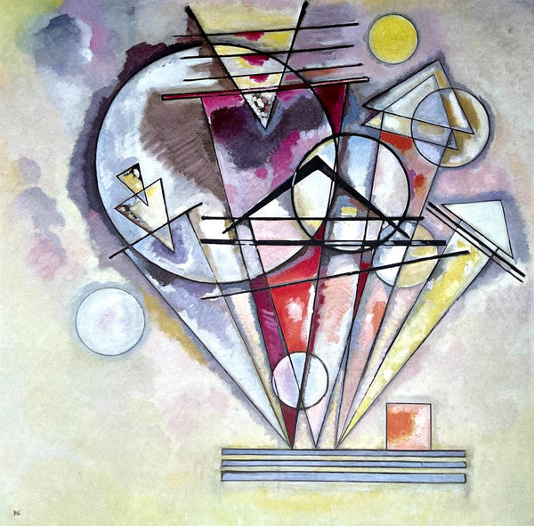 Wassily Kandinsky, Composition, Derrière le miroir, Limited Edition Lithograph