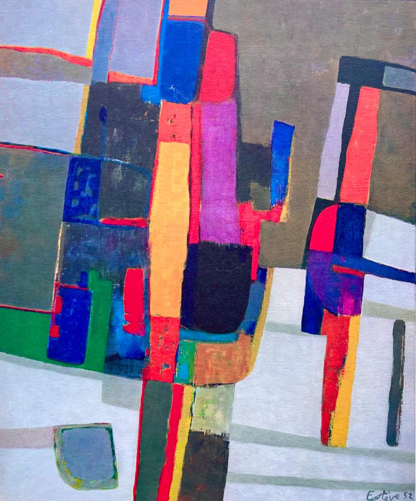 Maurice Estève, Composition, Maurice Estève, Peintres d'aujourd'hui, Limited Edition Lithograph