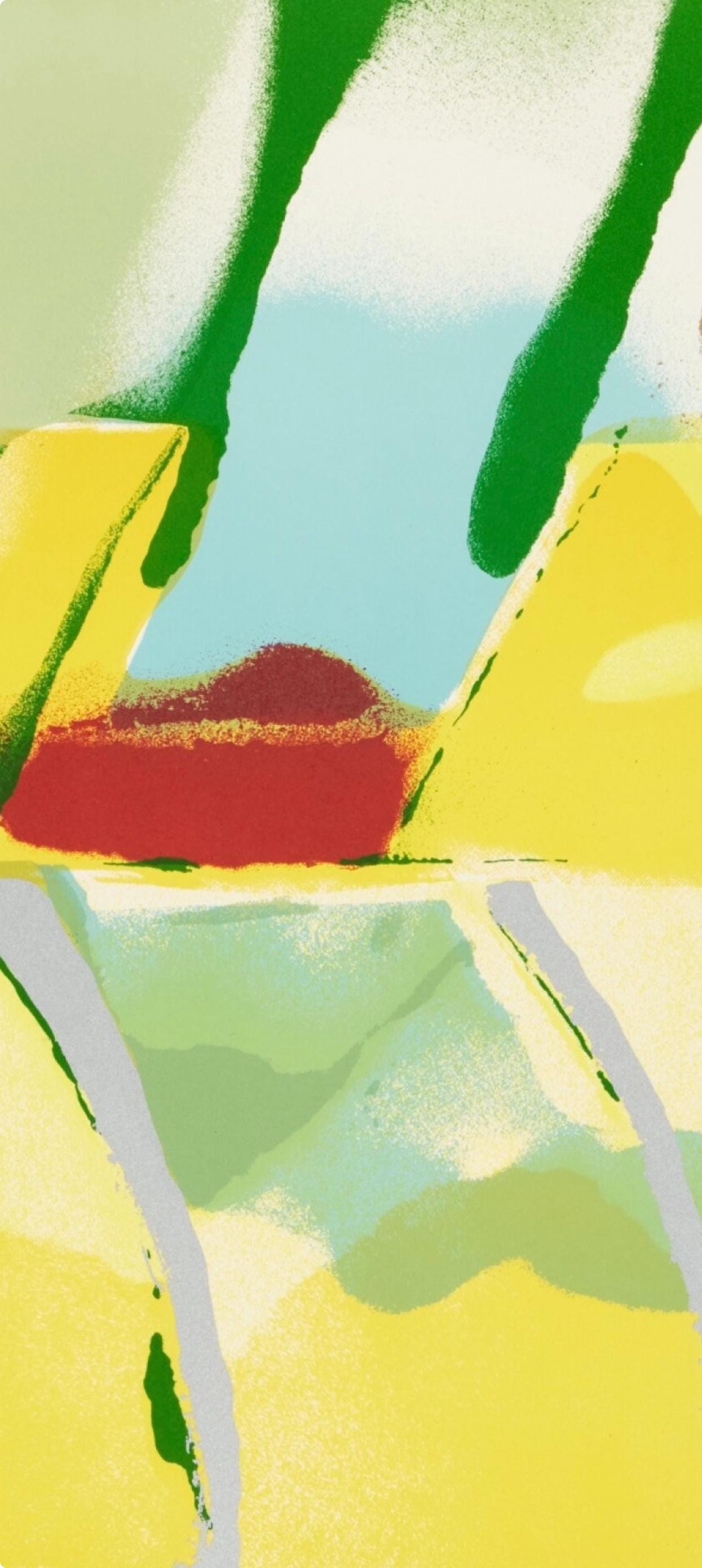 John Chamberlain, Flashback I, Limited Edition Lithograph