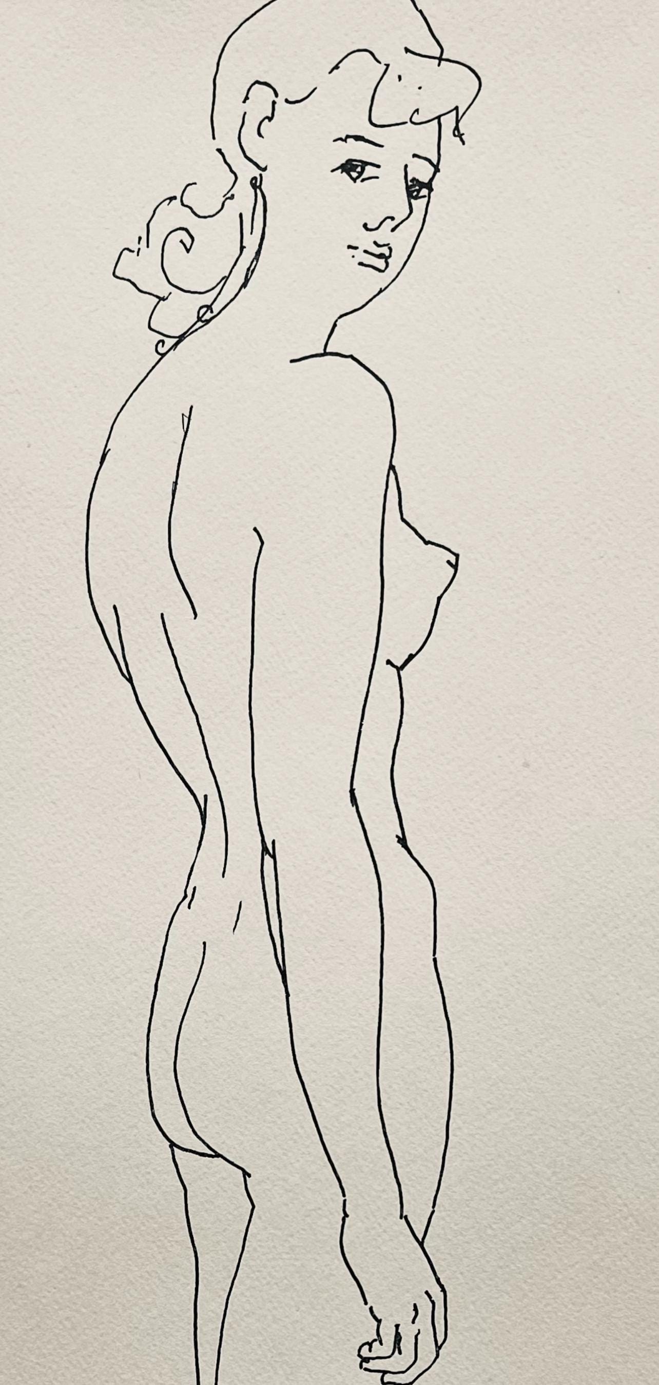 Henry Strater, Composition, 24 Drawings by Henry Strater, Limited Edition Lithograph