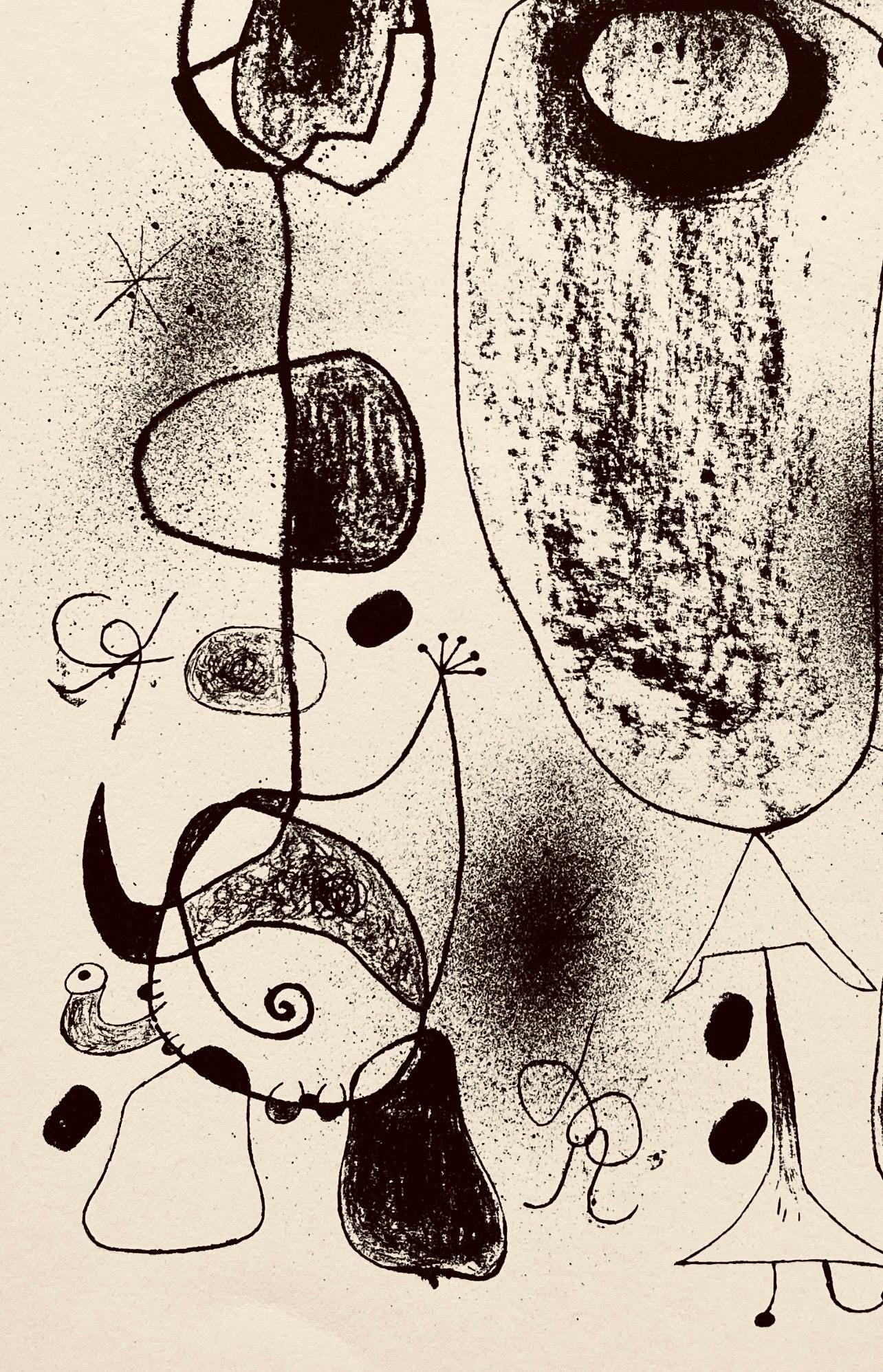 Joan Miró, Composition, The Prints of Joan Miro, Limited Edition Etching