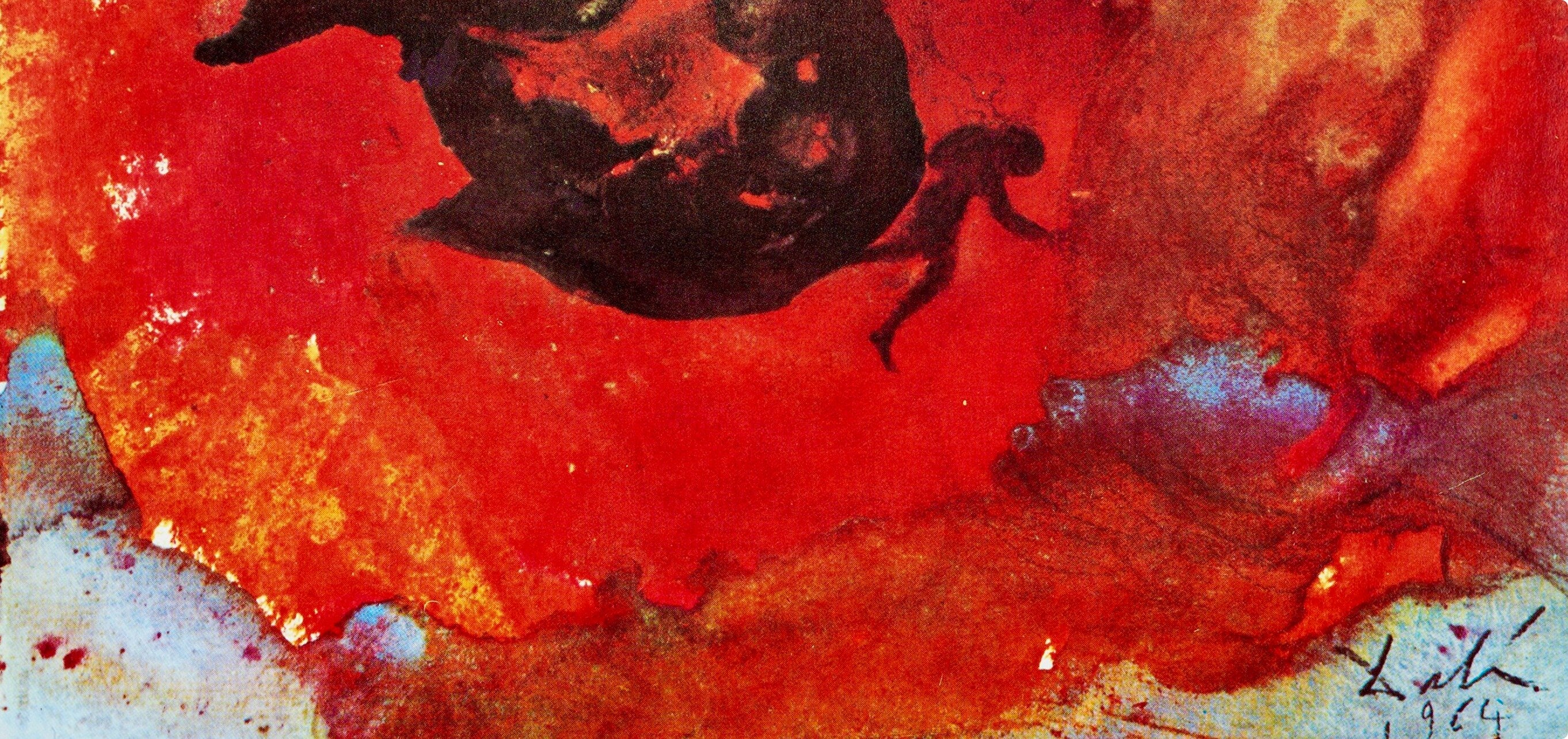 Salvador Dali, Composition (Michler/Löpsinger 1600; Field 69-3), Biblia Sacra, Limited Edition Lithograph