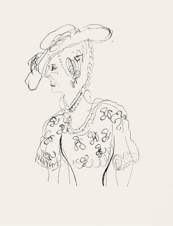 Marc Chagall, Composition, Suite Provinciale avec 92 dessins inédits de Marc Chagall, Limited Edition Lithograph